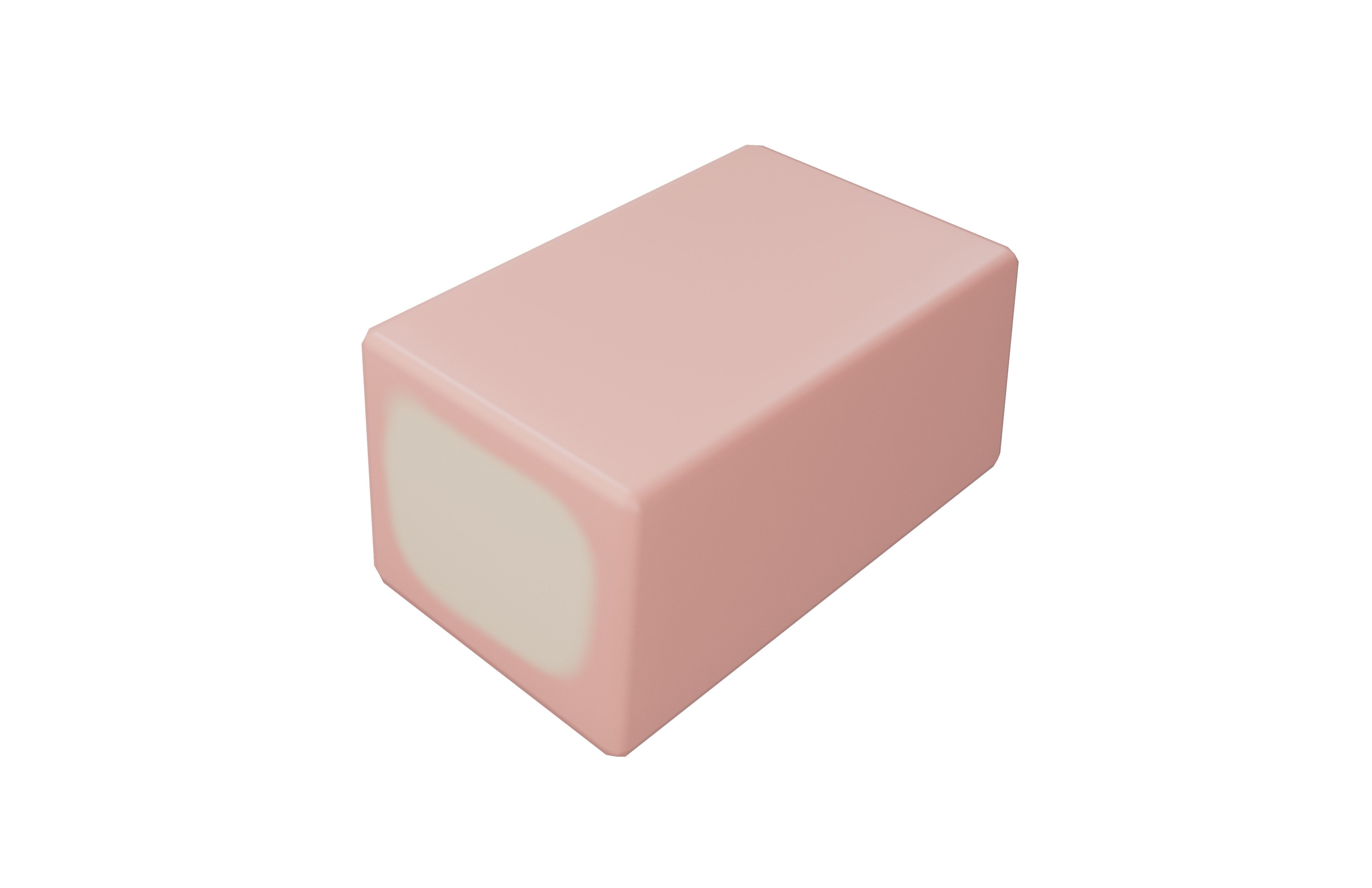 Rectangle Gummy Candy V2 003 Low-poly 3D model_1