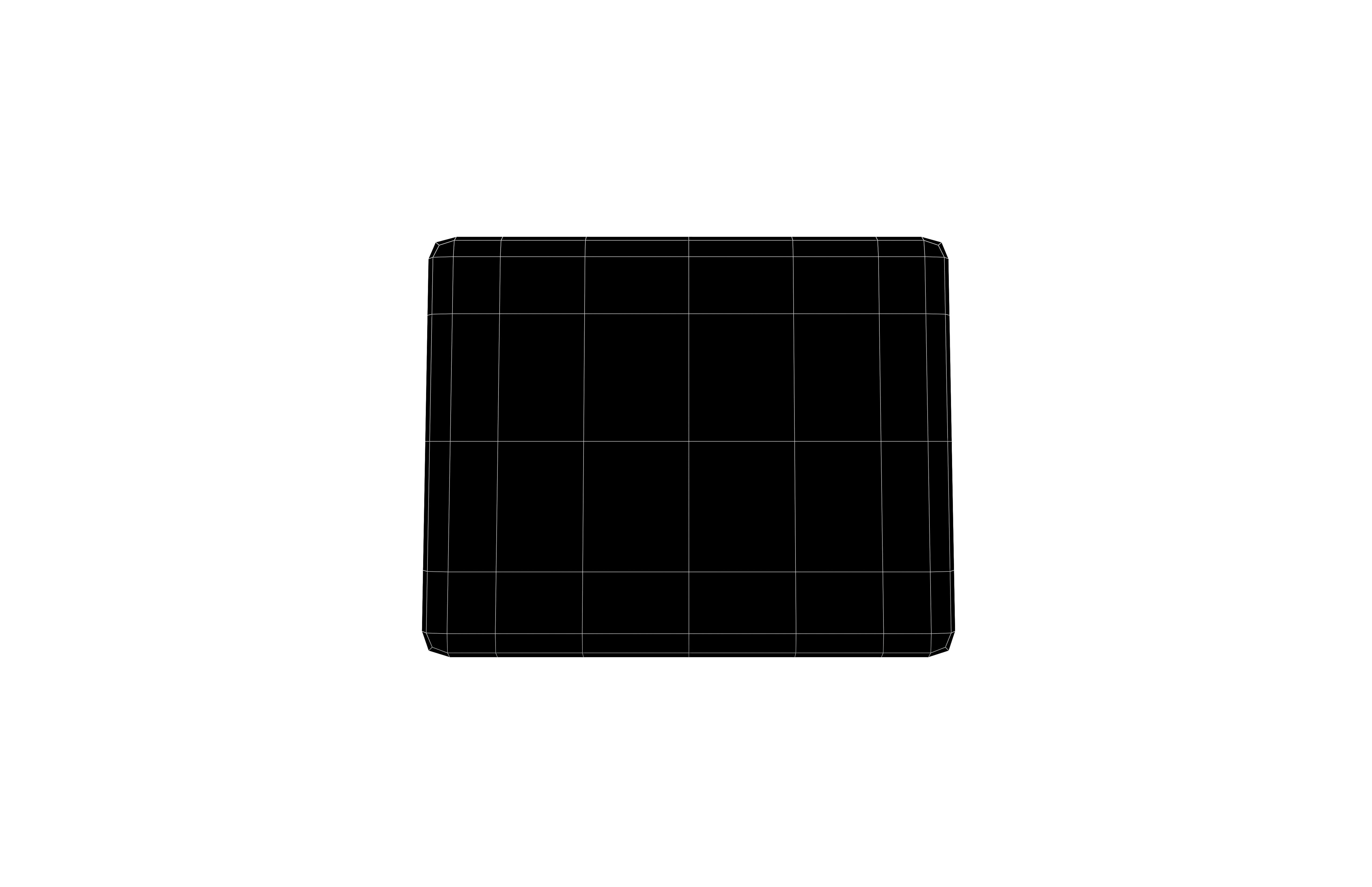 Rectangle Gummy Candy V2 003 Low-poly 3D model_6