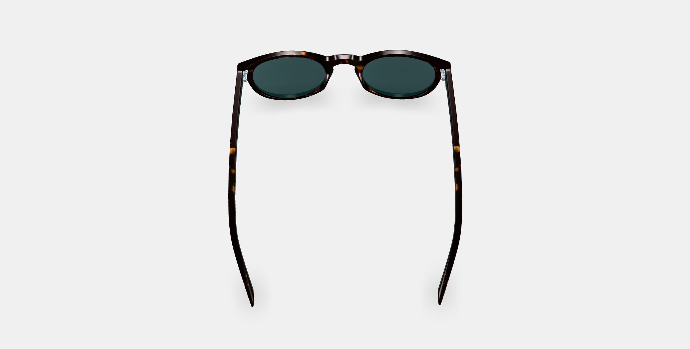 Haskell Sunglasses in Whiskey Tortoise 3D model_3