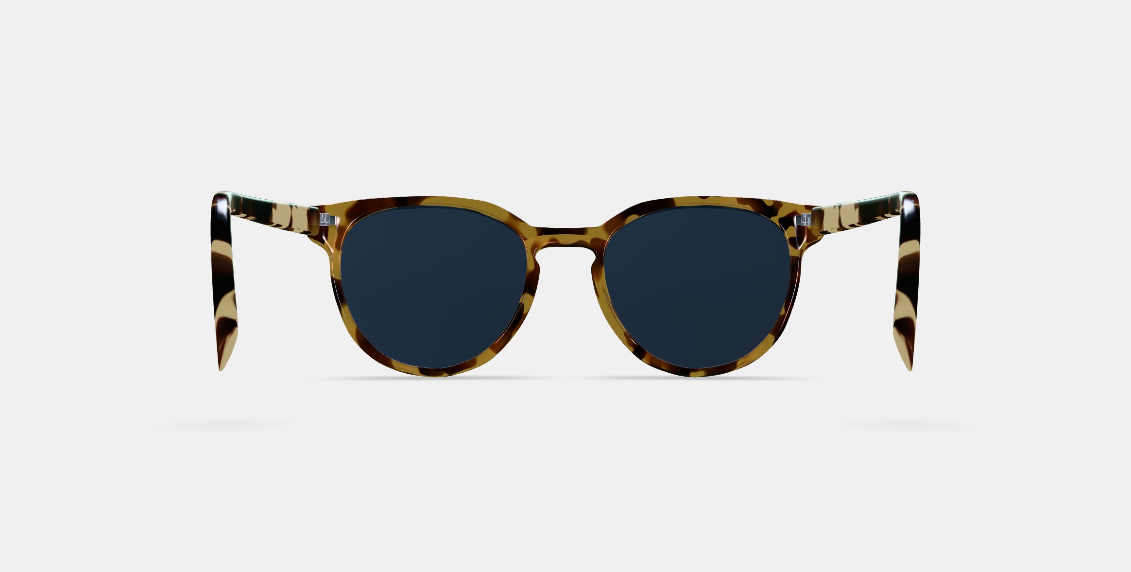 Wright Sunglasses in Walnut Tortoise 3D model_15