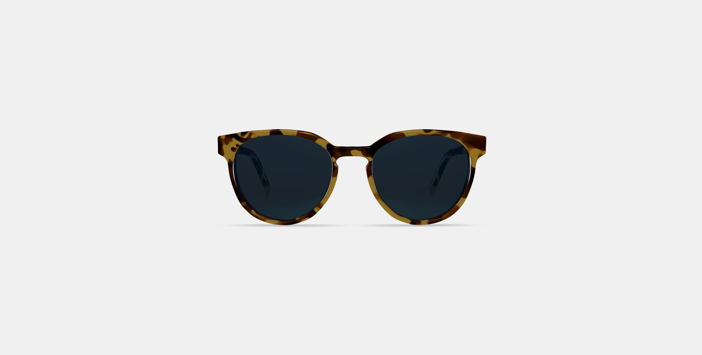 Wright Sunglasses in Walnut Tortoise 3D model_10