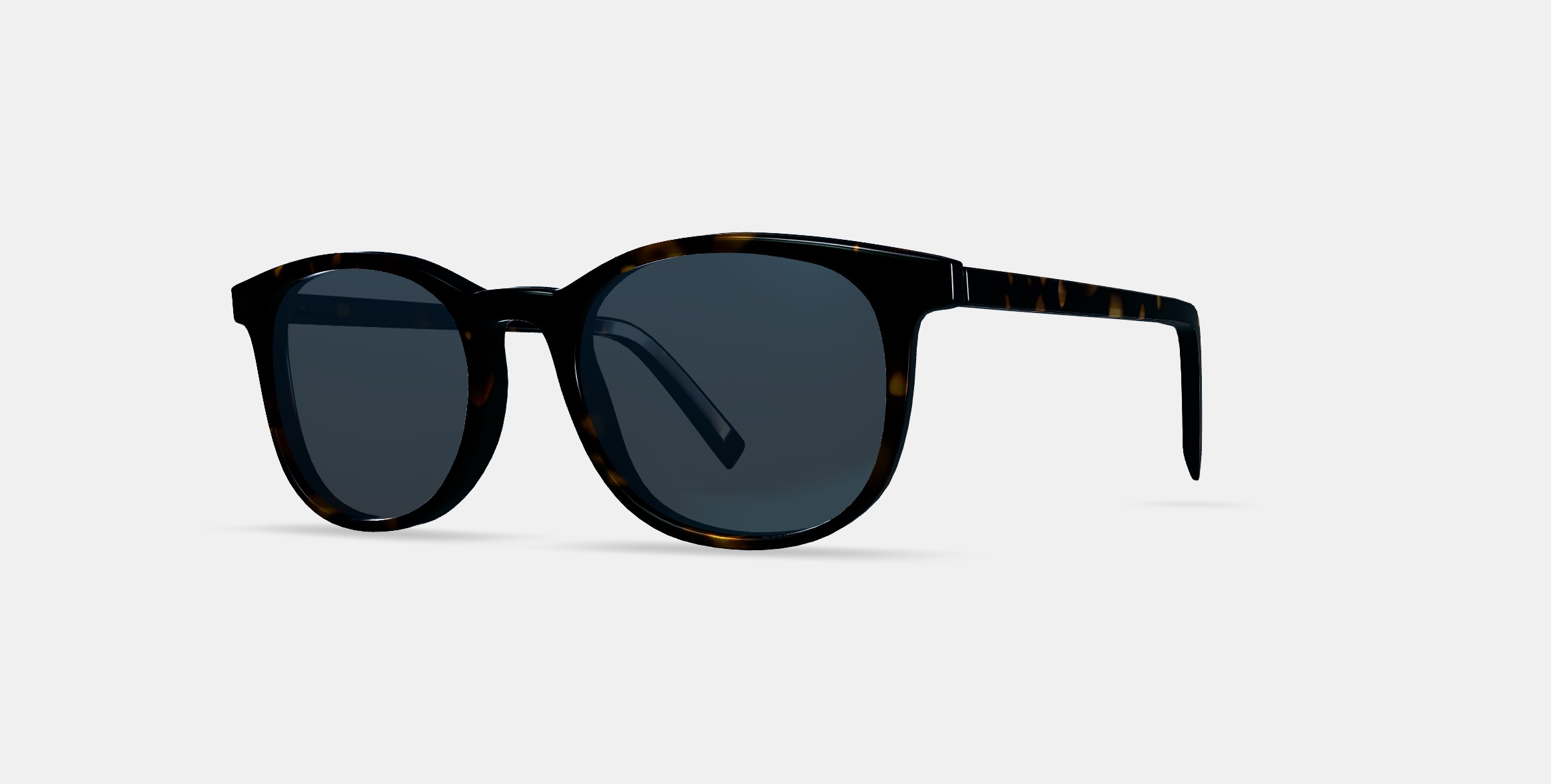 Durand Sunglasses in Whiskey Tortoise 3D model_13
