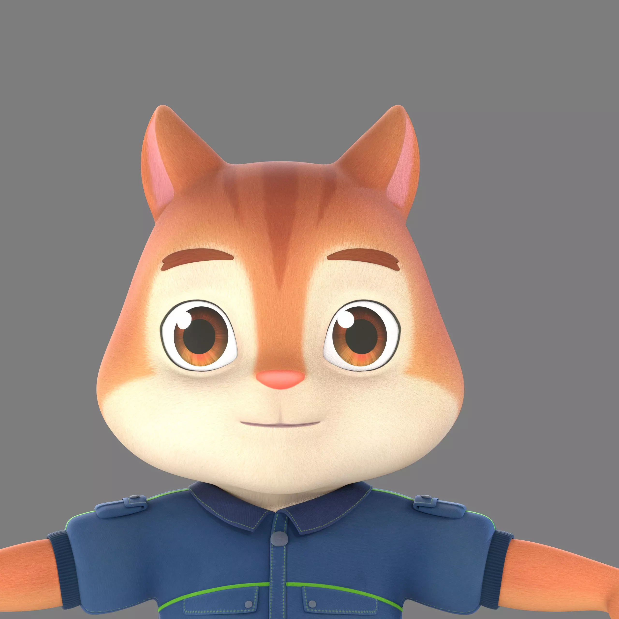 chipmunks 3D model_0