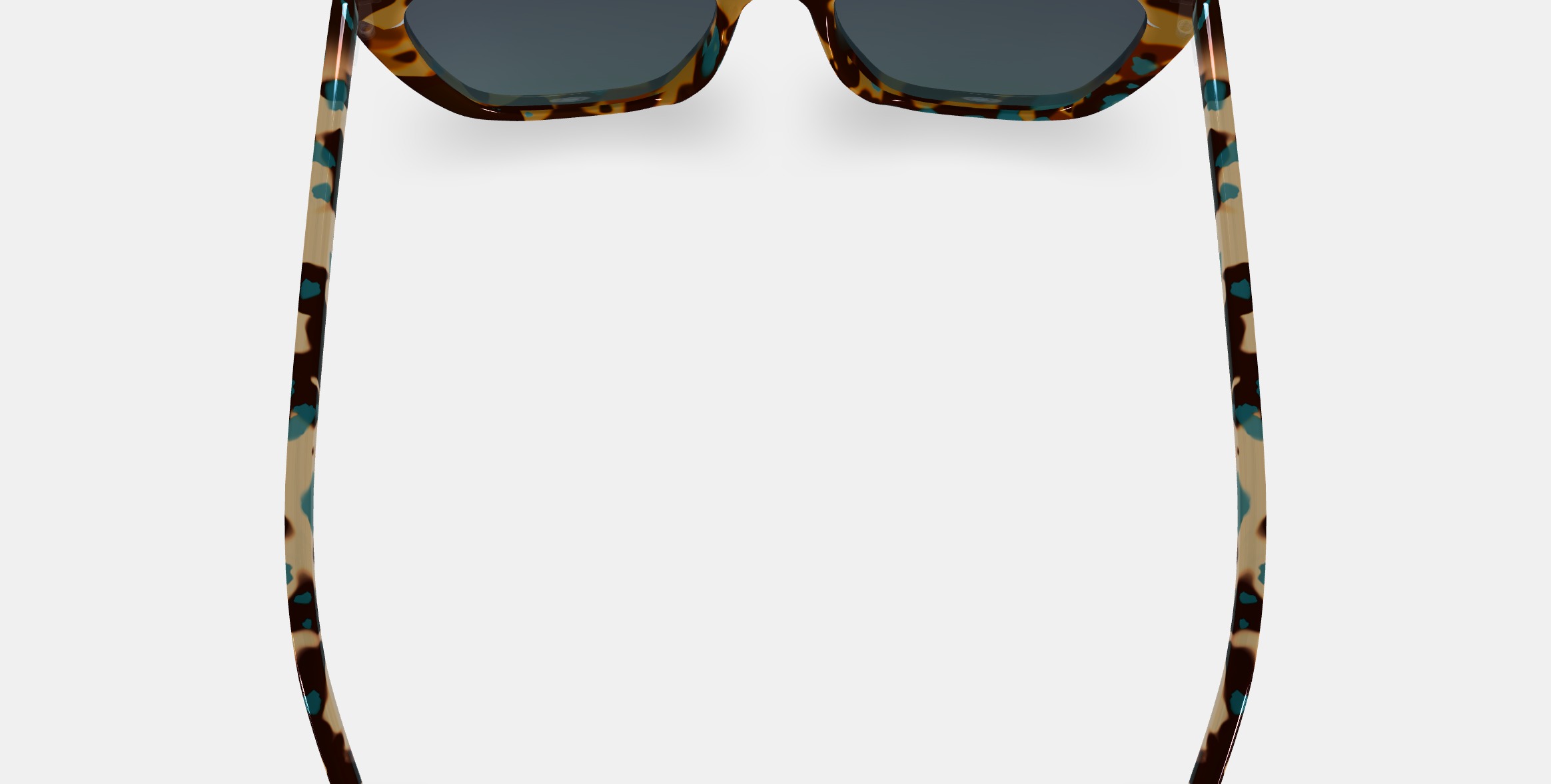 Janelle Sunglasses in Seashore Tortoise 3D model_4