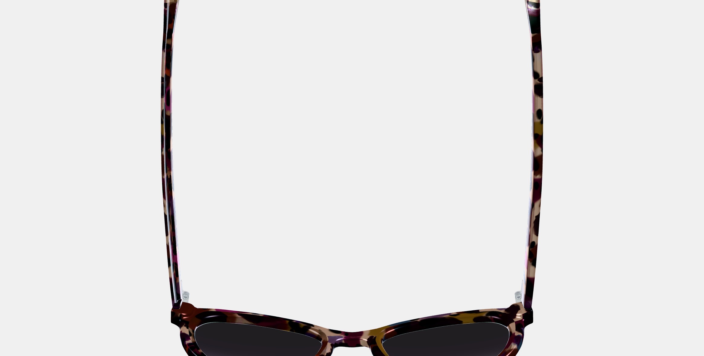 Raina Sunglasses in Confetti Tortoise 3D model_8