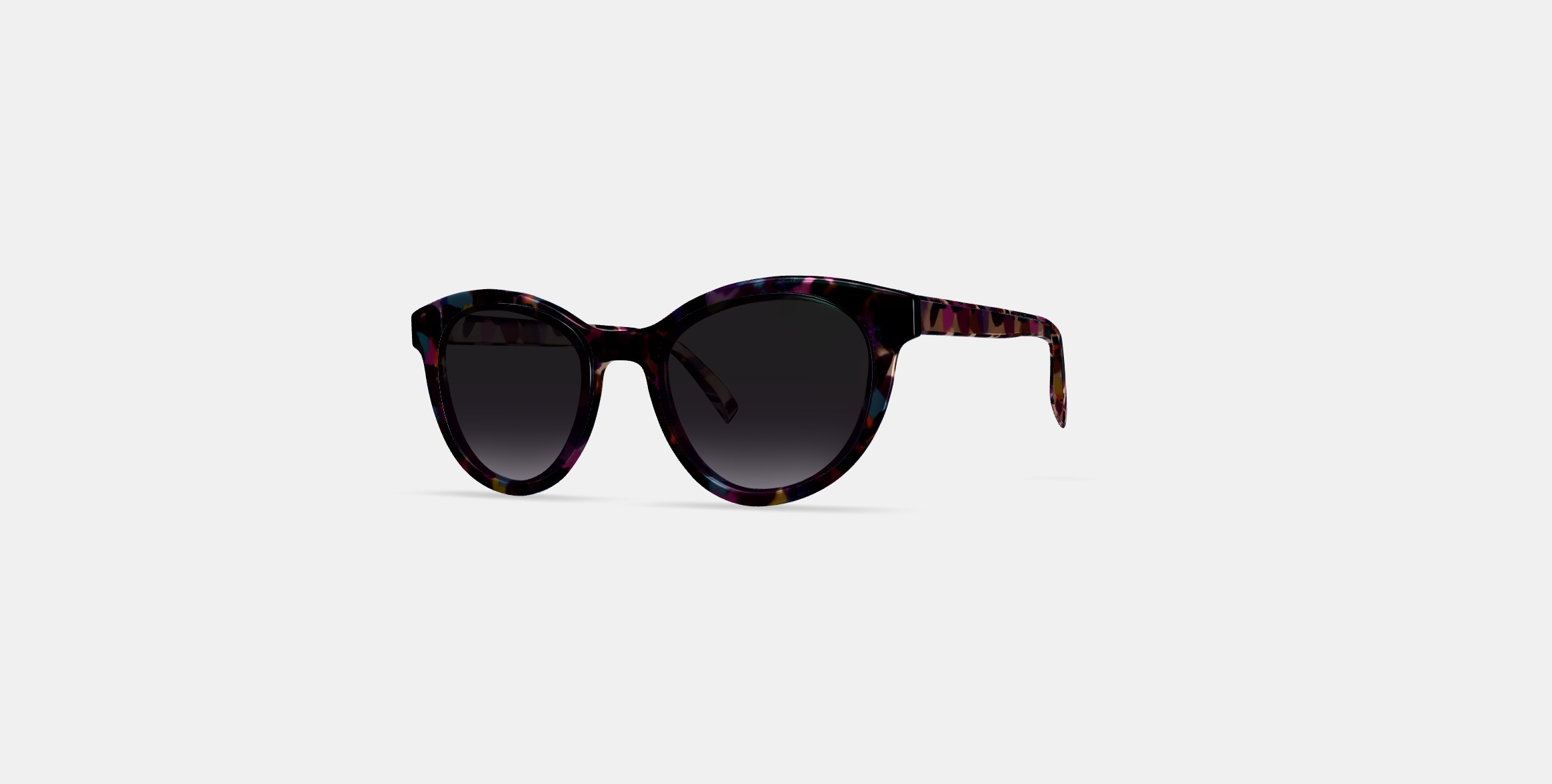 Raina Sunglasses in Confetti Tortoise 3D model_12