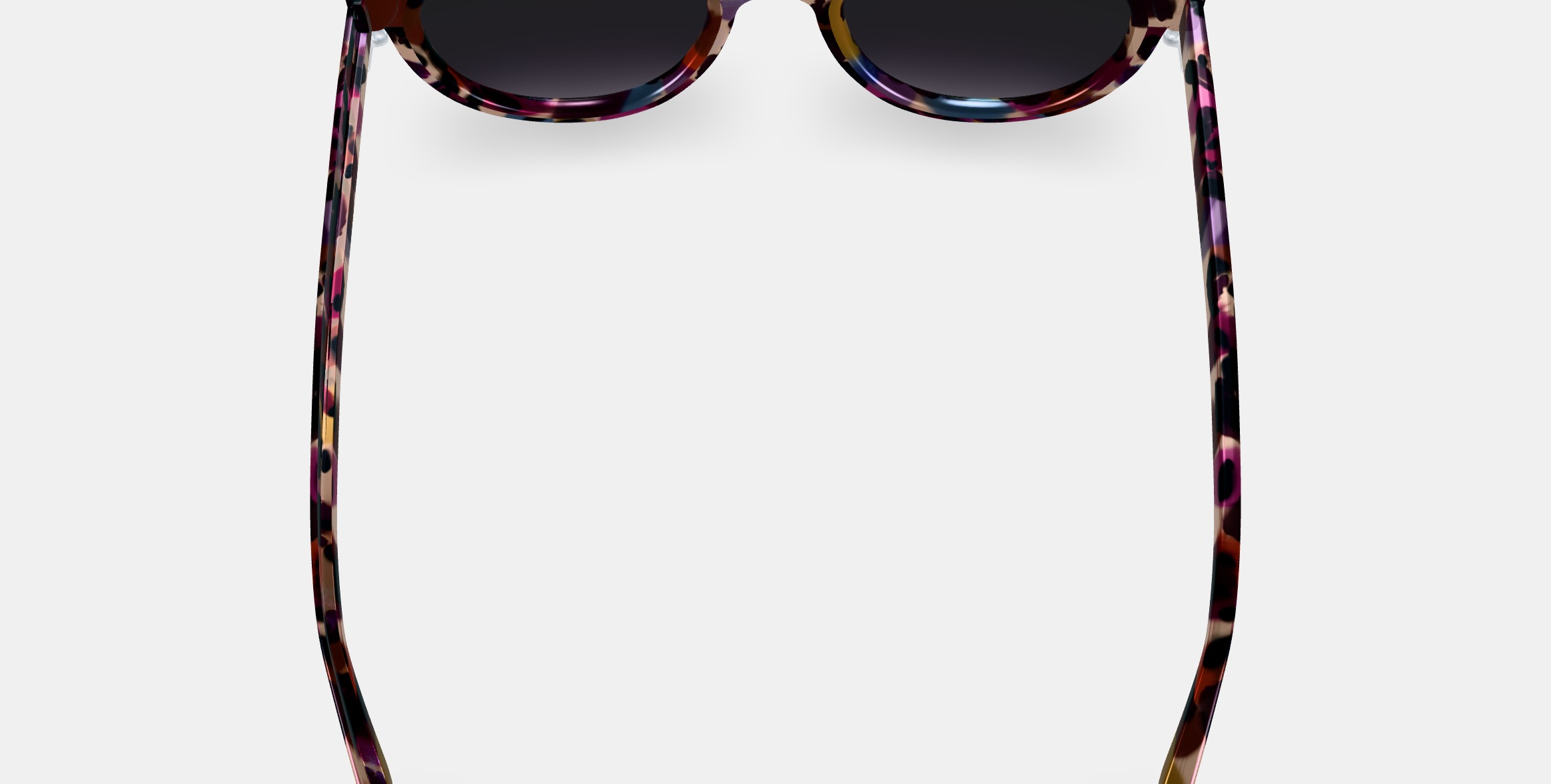 Raina Sunglasses in Confetti Tortoise 3D model_3