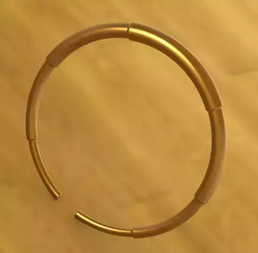 Mechanical Shaft Bracelet 3D print model