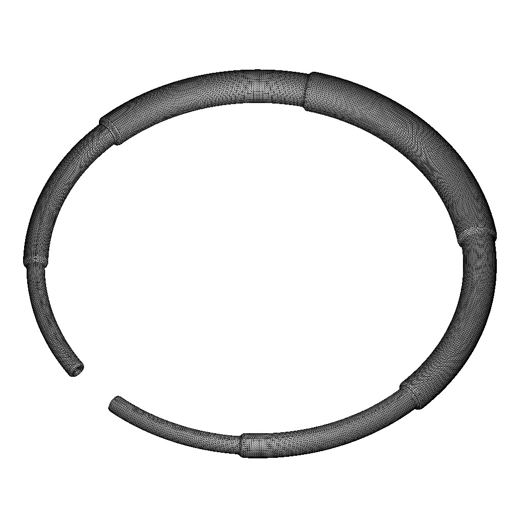 Mechanical Shaft Bracelet 3D print model_3