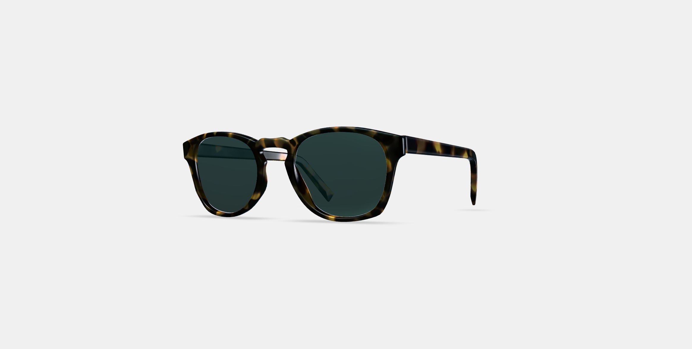 Topper Sunglasses in Hazelnut Tortoise Matte 3D model_12