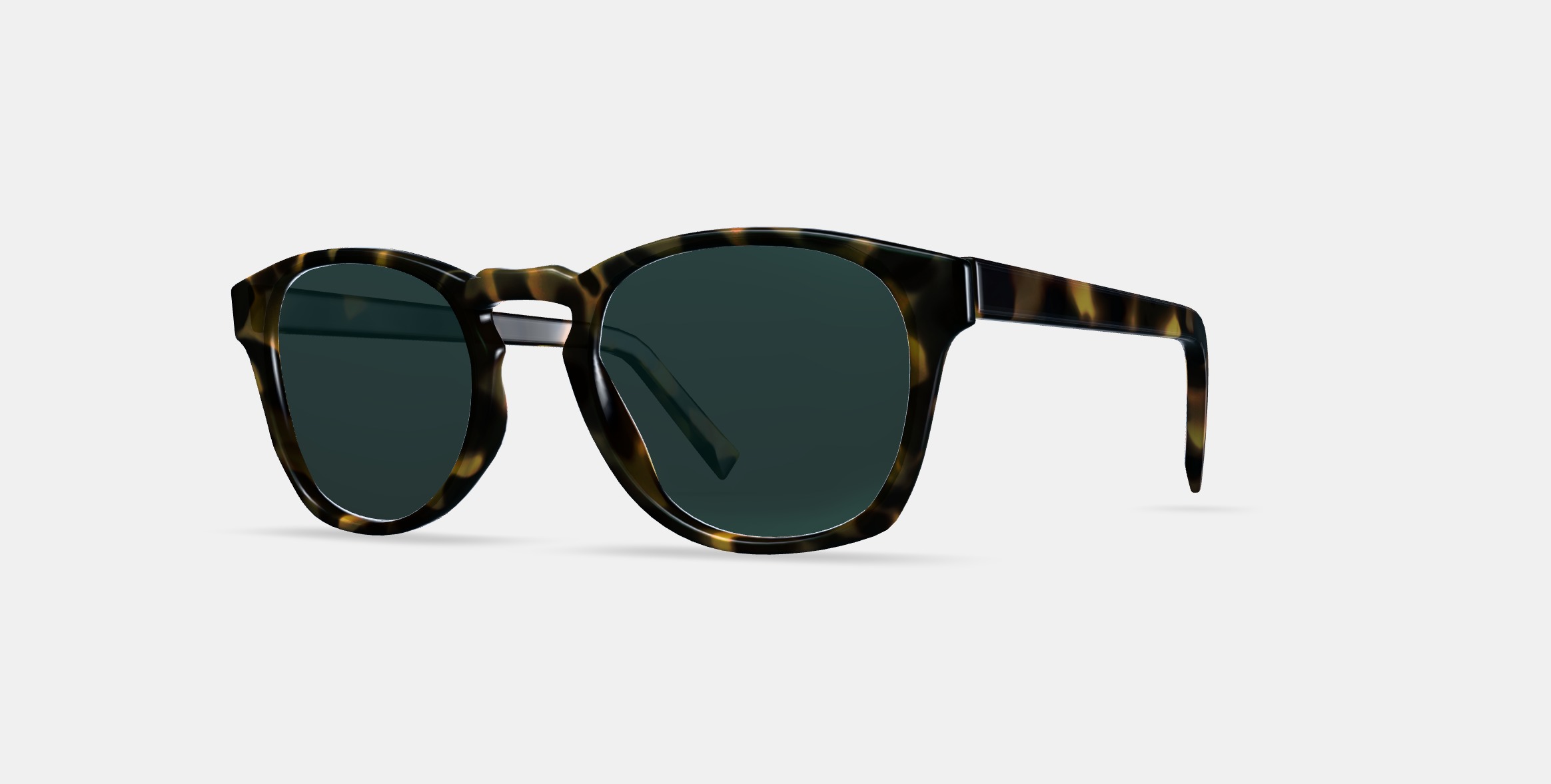 Topper Sunglasses in Hazelnut Tortoise Matte 3D model_13