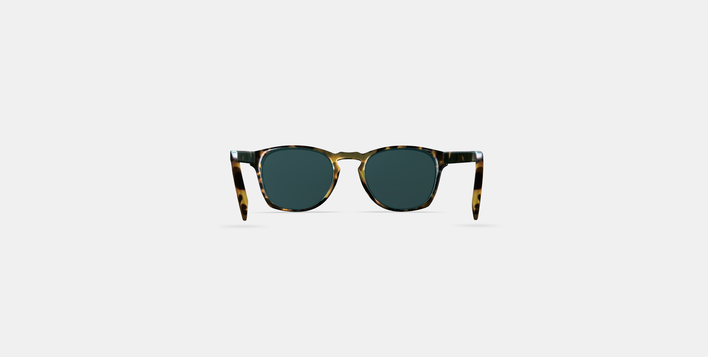 Topper Sunglasses in Hazelnut Tortoise Matte 3D model_14