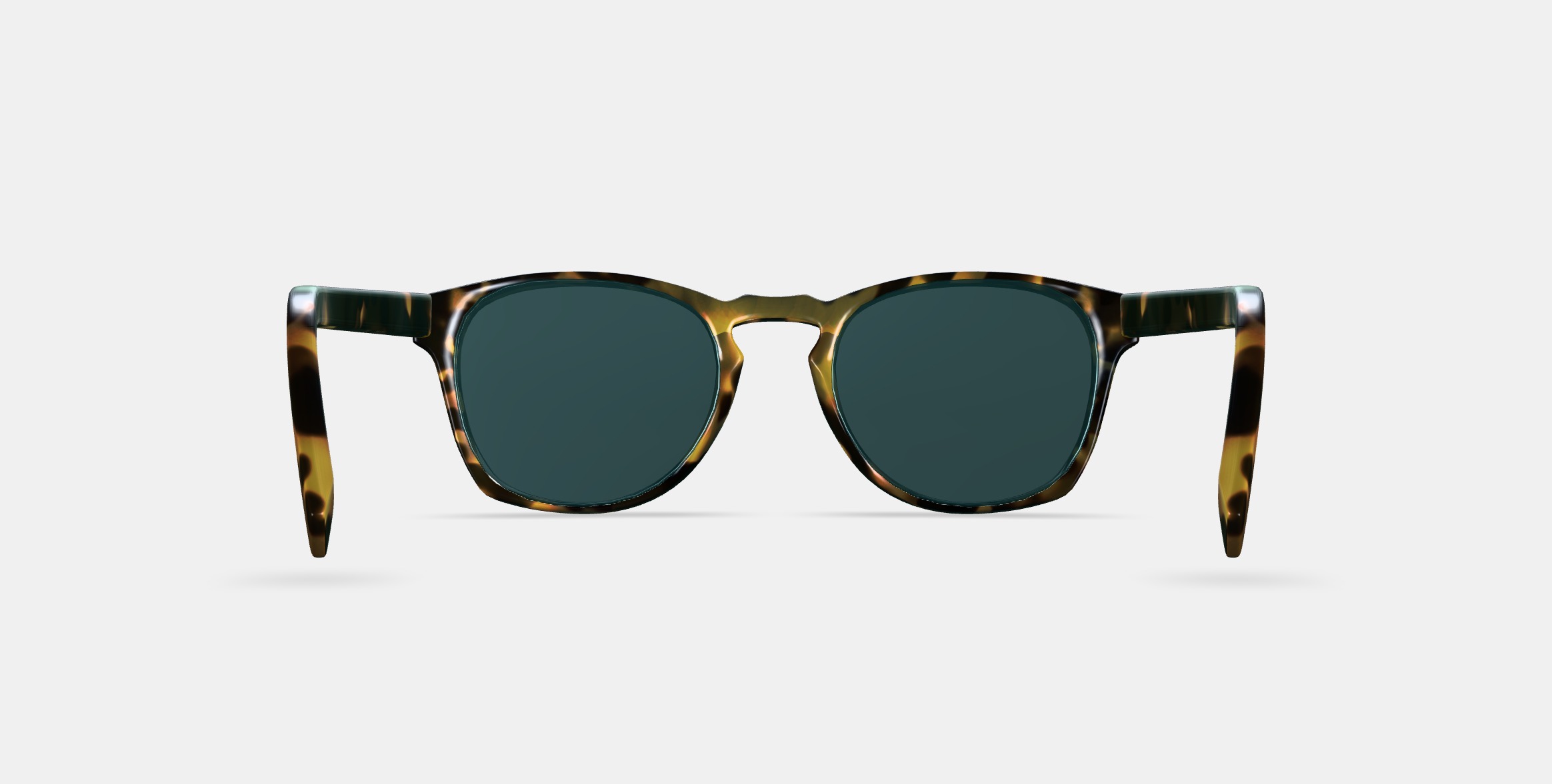Topper Sunglasses in Hazelnut Tortoise Matte 3D model_15