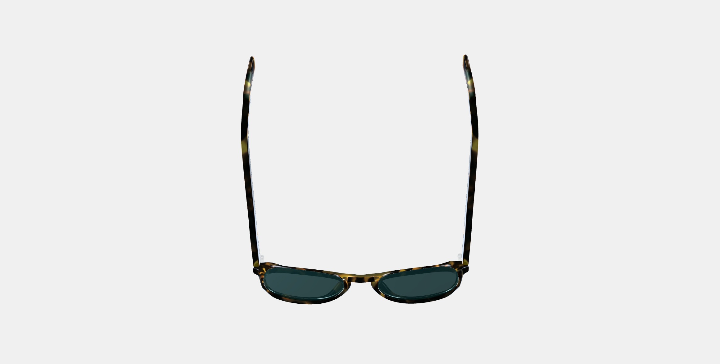 Topper Sunglasses in Hazelnut Tortoise Matte 3D model_7