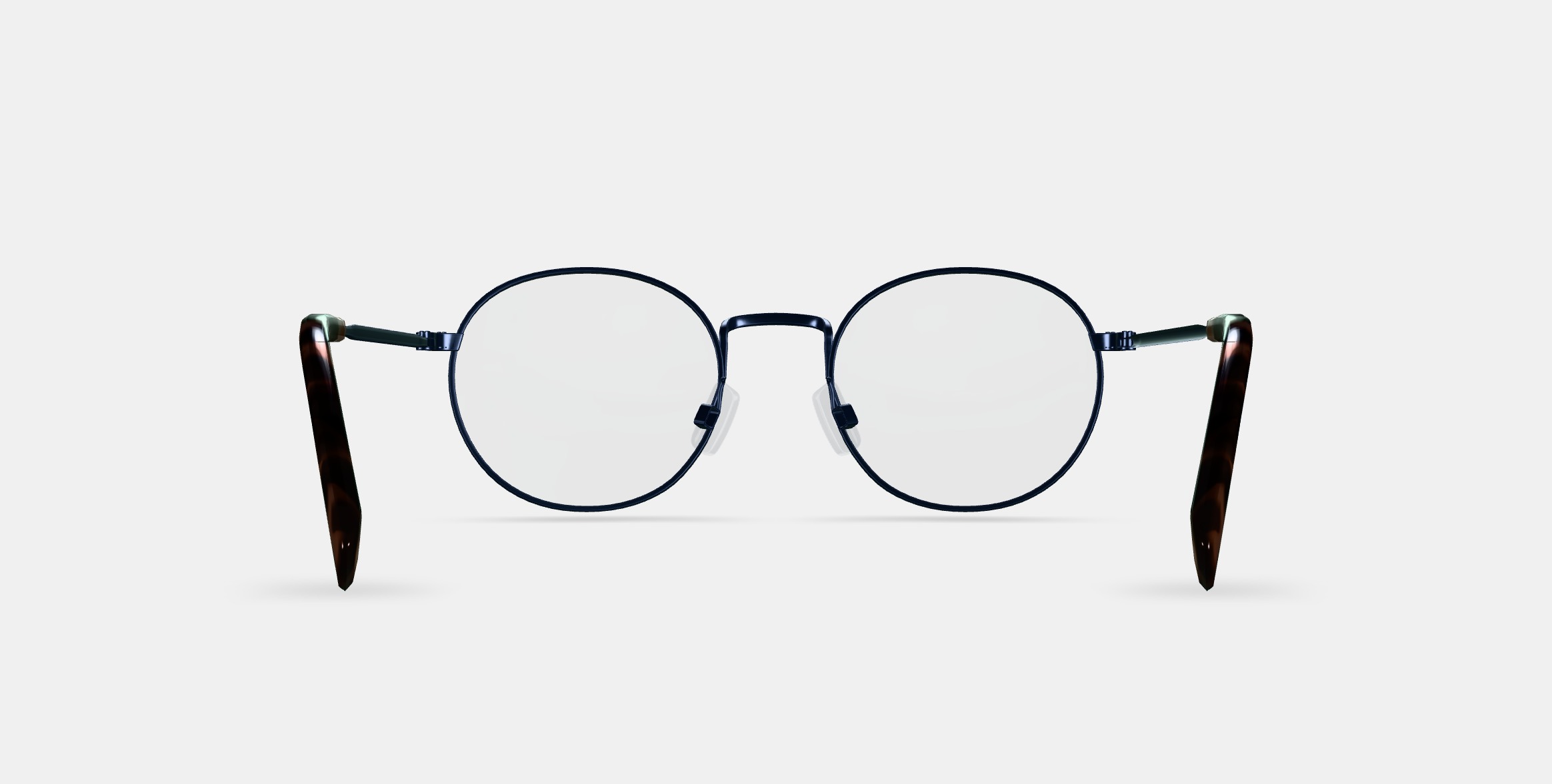 Simon Eyeglasses in Brushed Ink 3D model_15