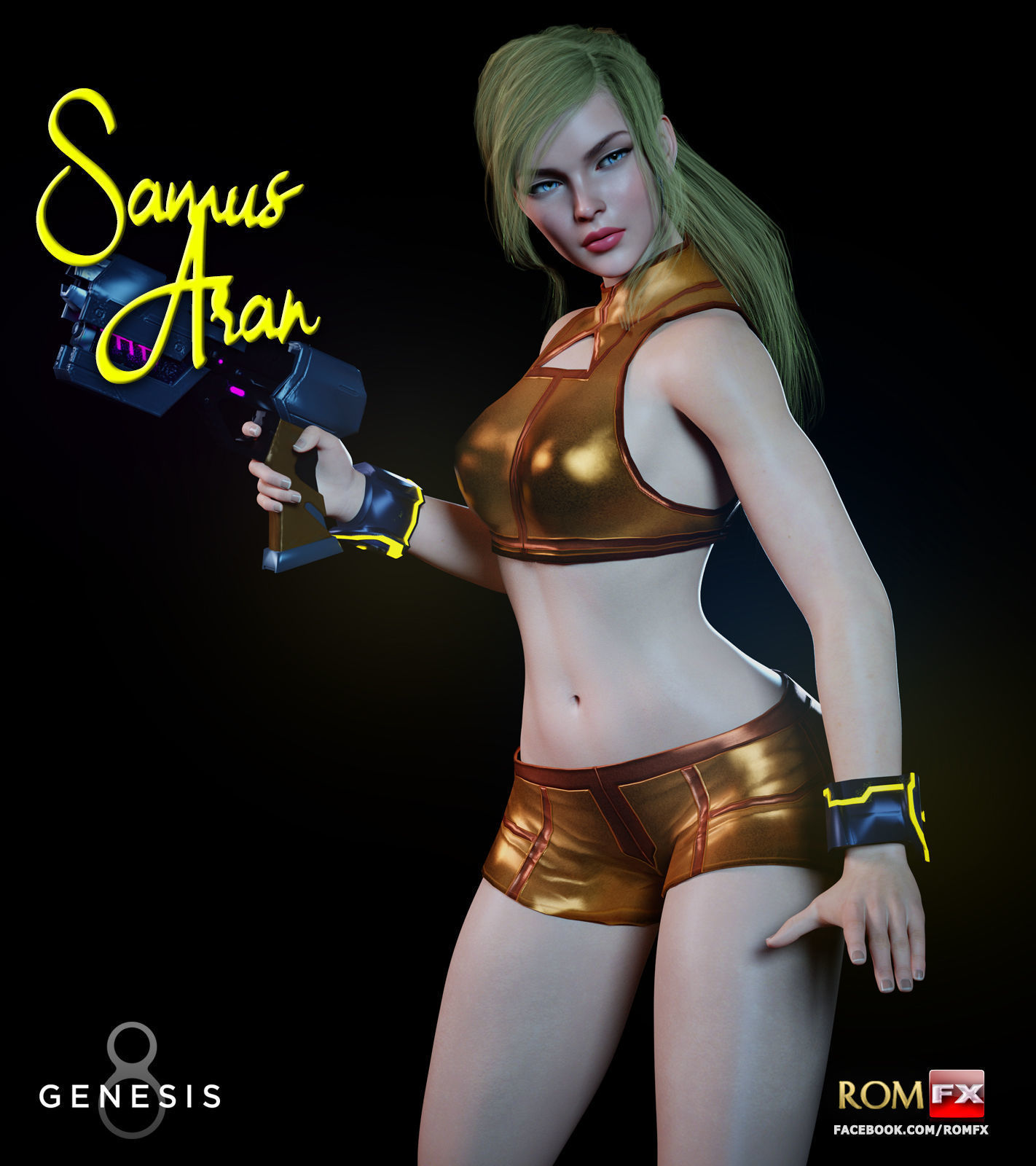 RFX Samus Aran For G8F And G81F 3D model_6