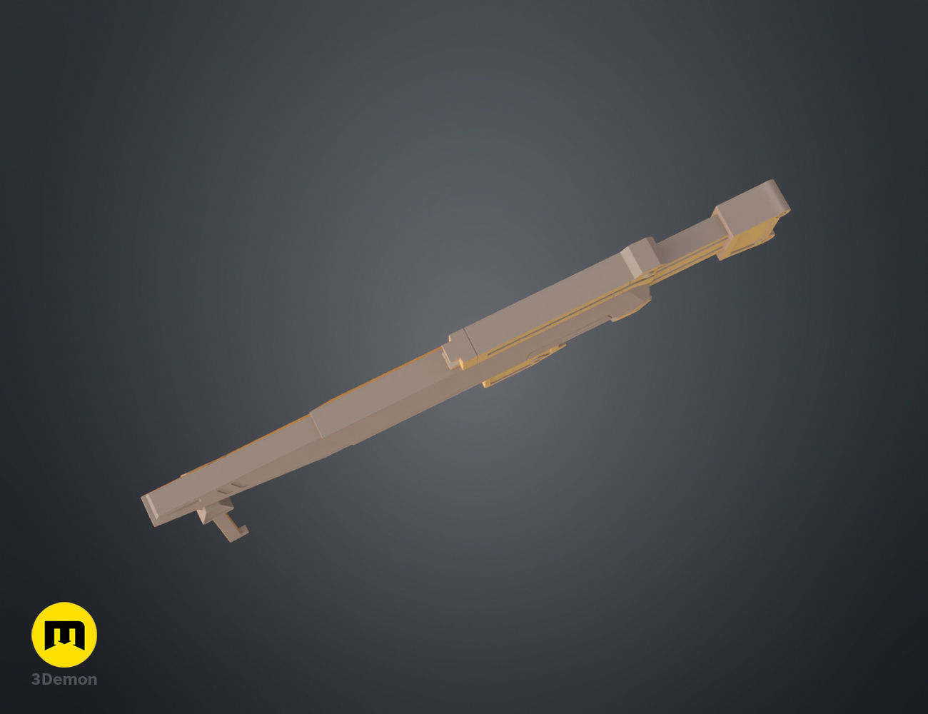 Master Nova Rifle - Heroes of the Storm 3D print model_6