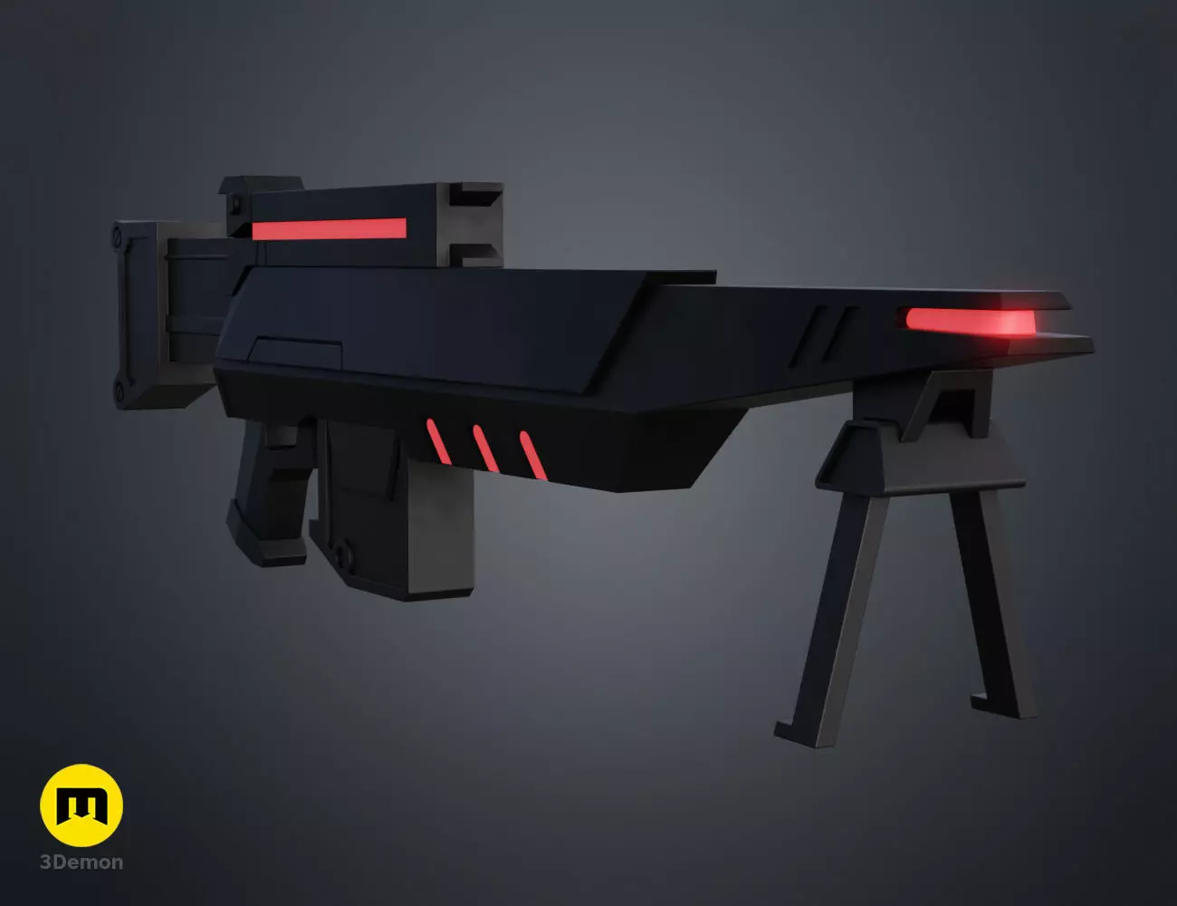 Master Nova Rifle - Heroes of the Storm 3D print model_0