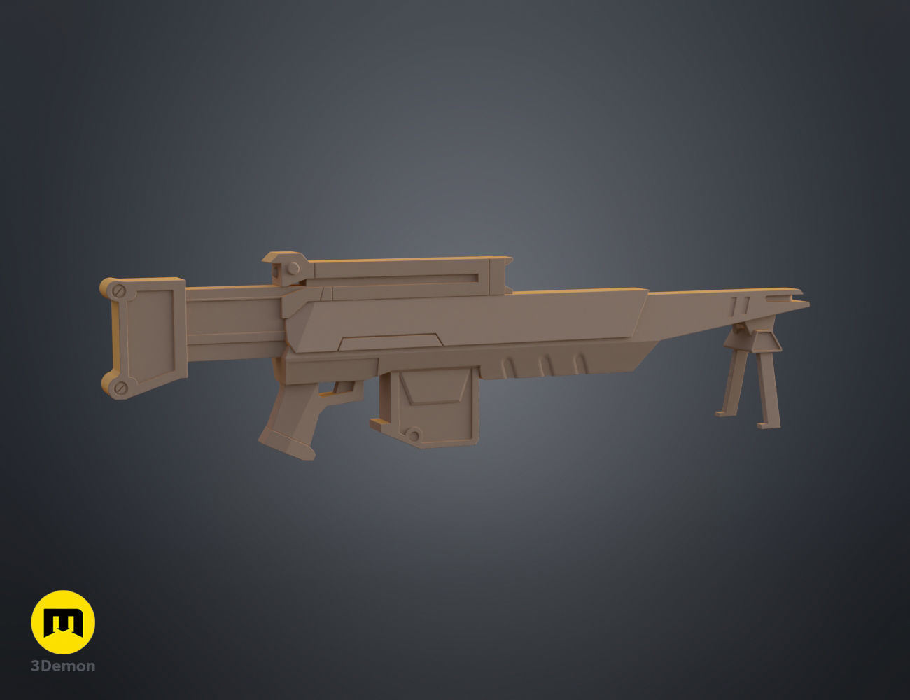 Master Nova Rifle - Heroes of the Storm 3D print model_8