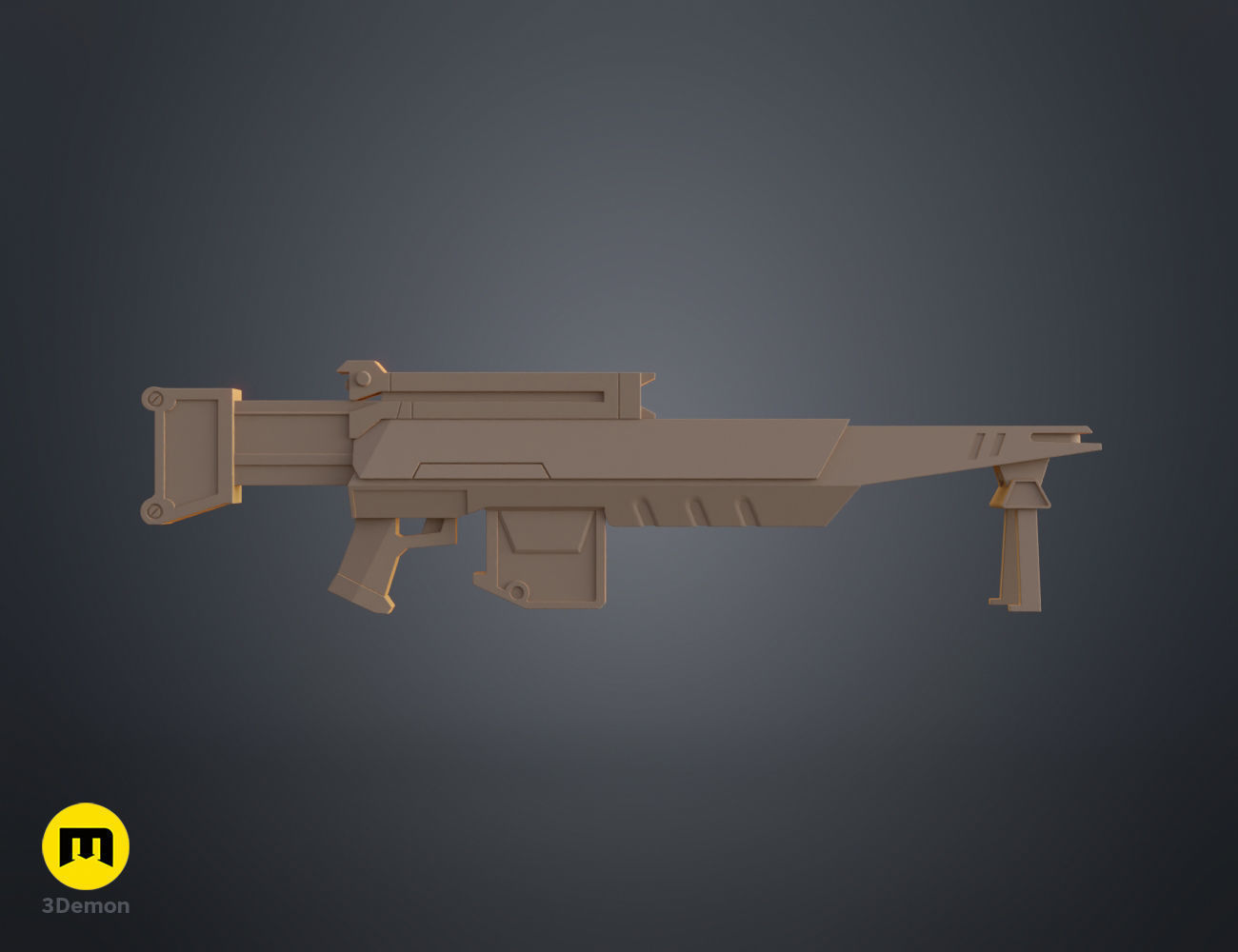 Master Nova Rifle - Heroes of the Storm 3D print model_7