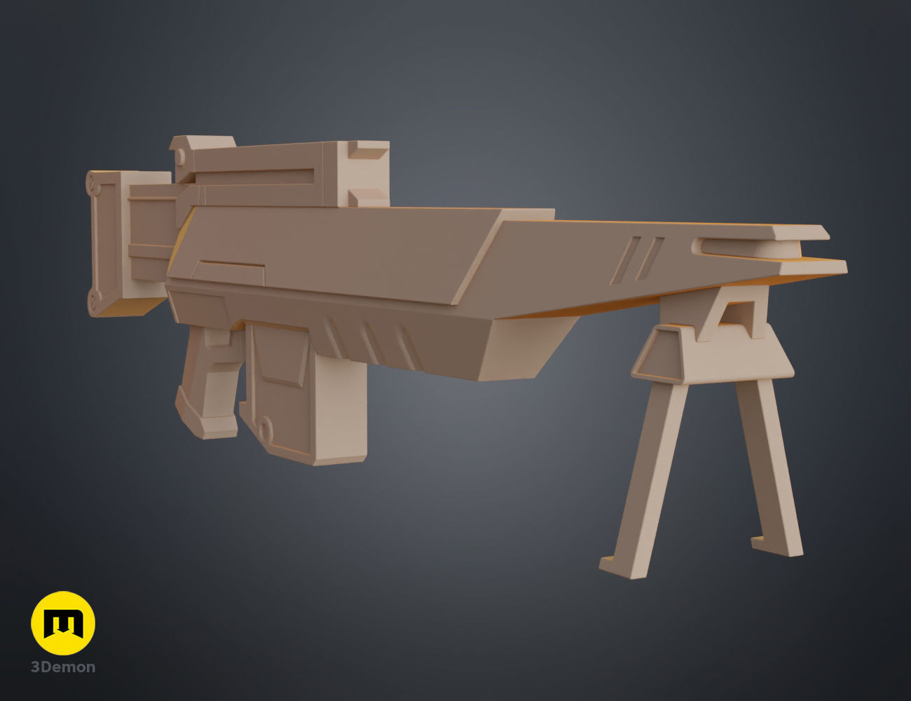 Master Nova Rifle - Heroes of the Storm 3D print model_9