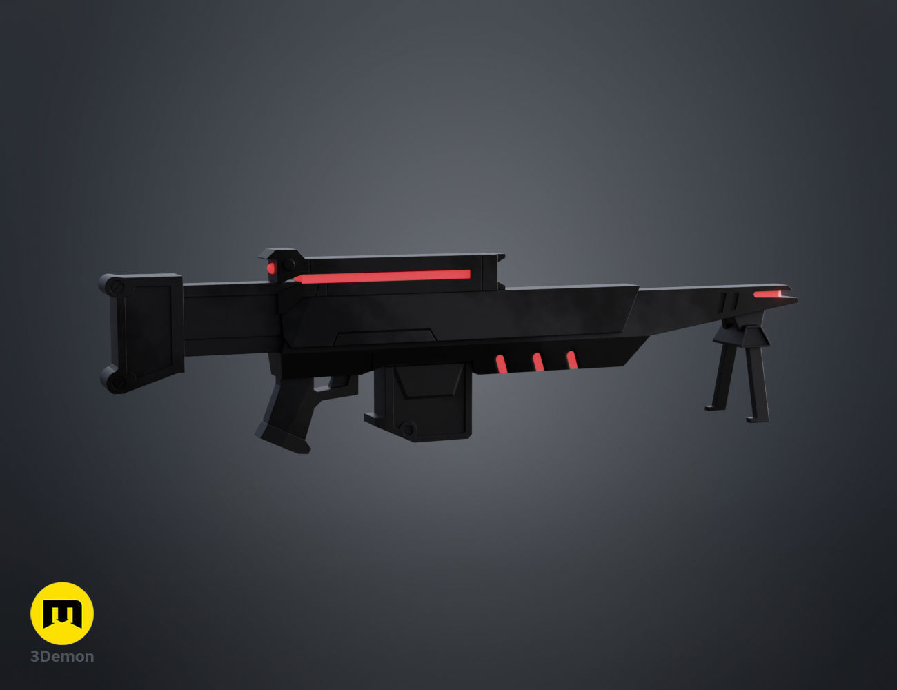 Master Nova Rifle - Heroes of the Storm 3D print model_1