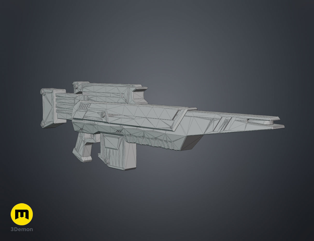 Master Nova Rifle - Heroes of the Storm 3D print model_11