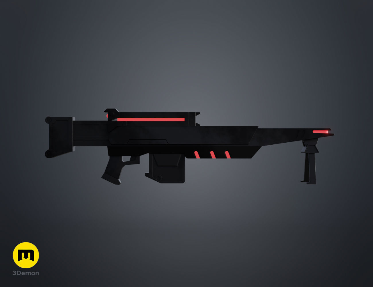 Master Nova Rifle - Heroes of the Storm 3D print model_5