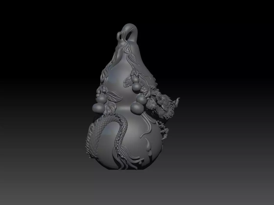Dragon Gourd 3D print model