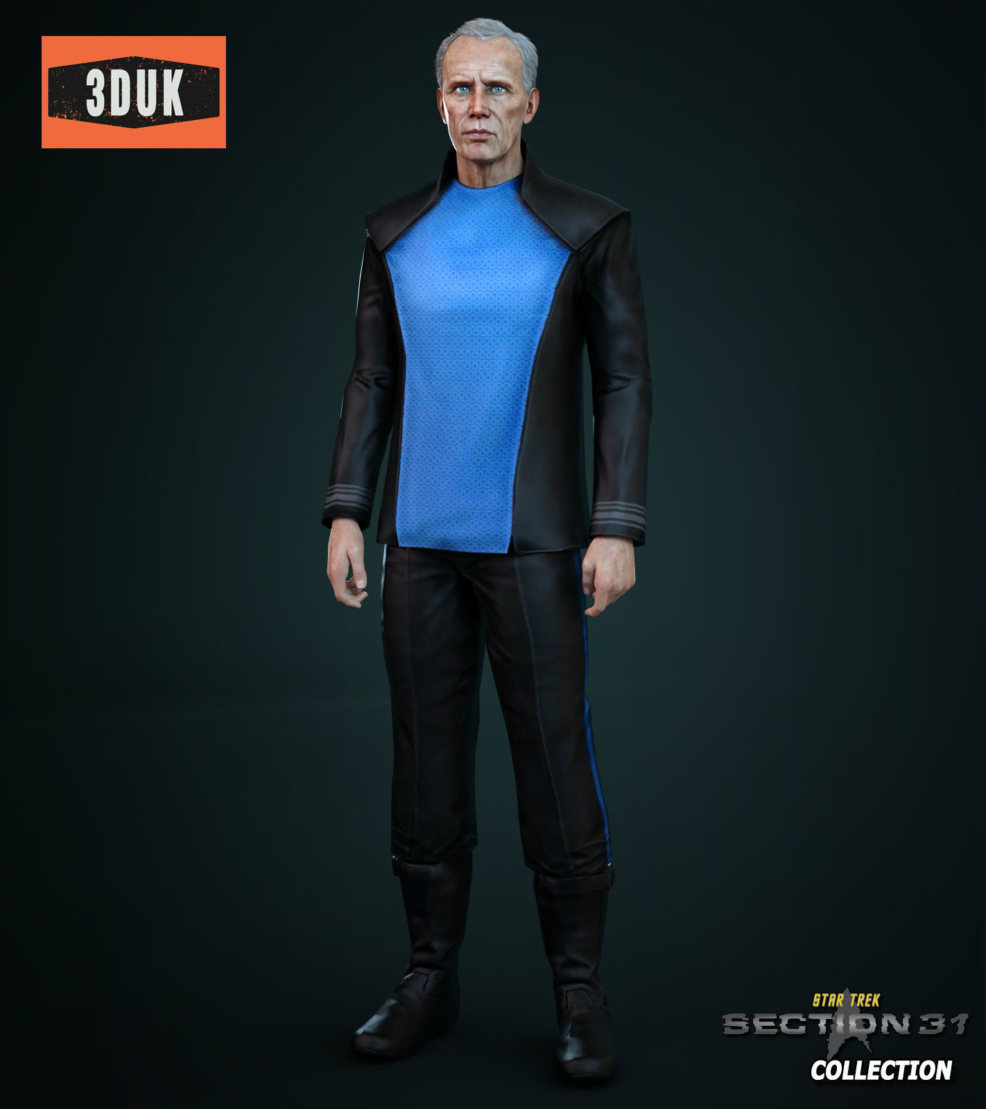 Section 31 Admiral Marcus For G8M 3D model_2