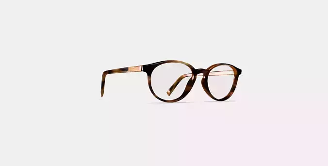 Watts Eyeglasses in Sugar Maple