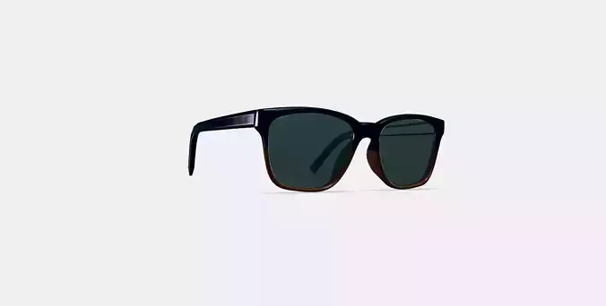 Barkley Low Bridge Fit Sunglasses in Antique Shale Fade