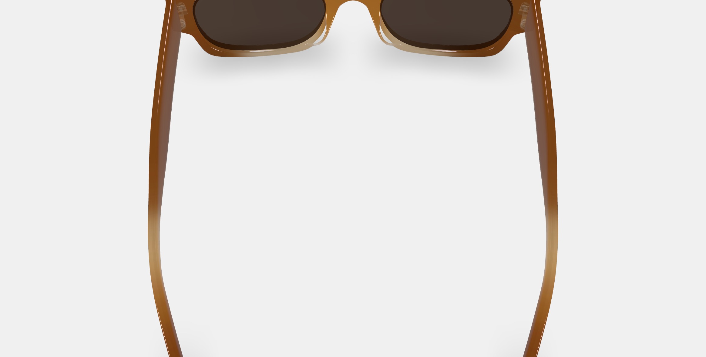 Domingo Sunglasses in Cinnamon Crystal Fade 3D model_3