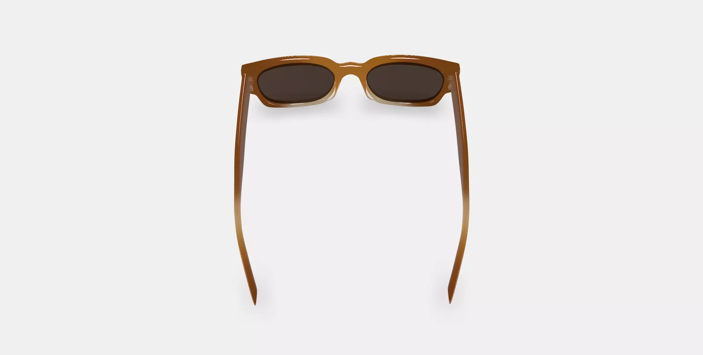 Domingo Sunglasses in Cinnamon Crystal Fade 3D model_0