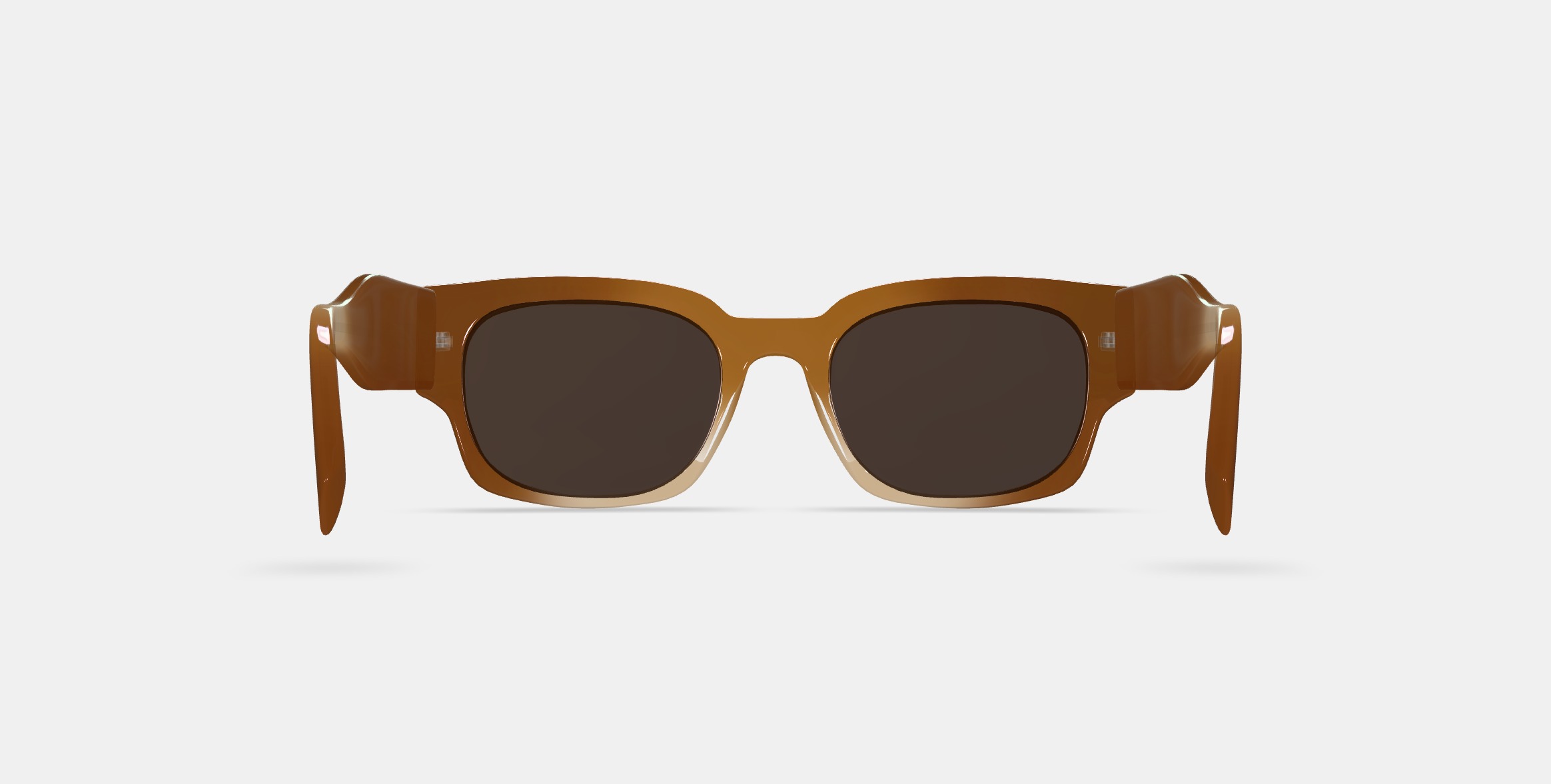 Domingo Sunglasses in Cinnamon Crystal Fade 3D model_15