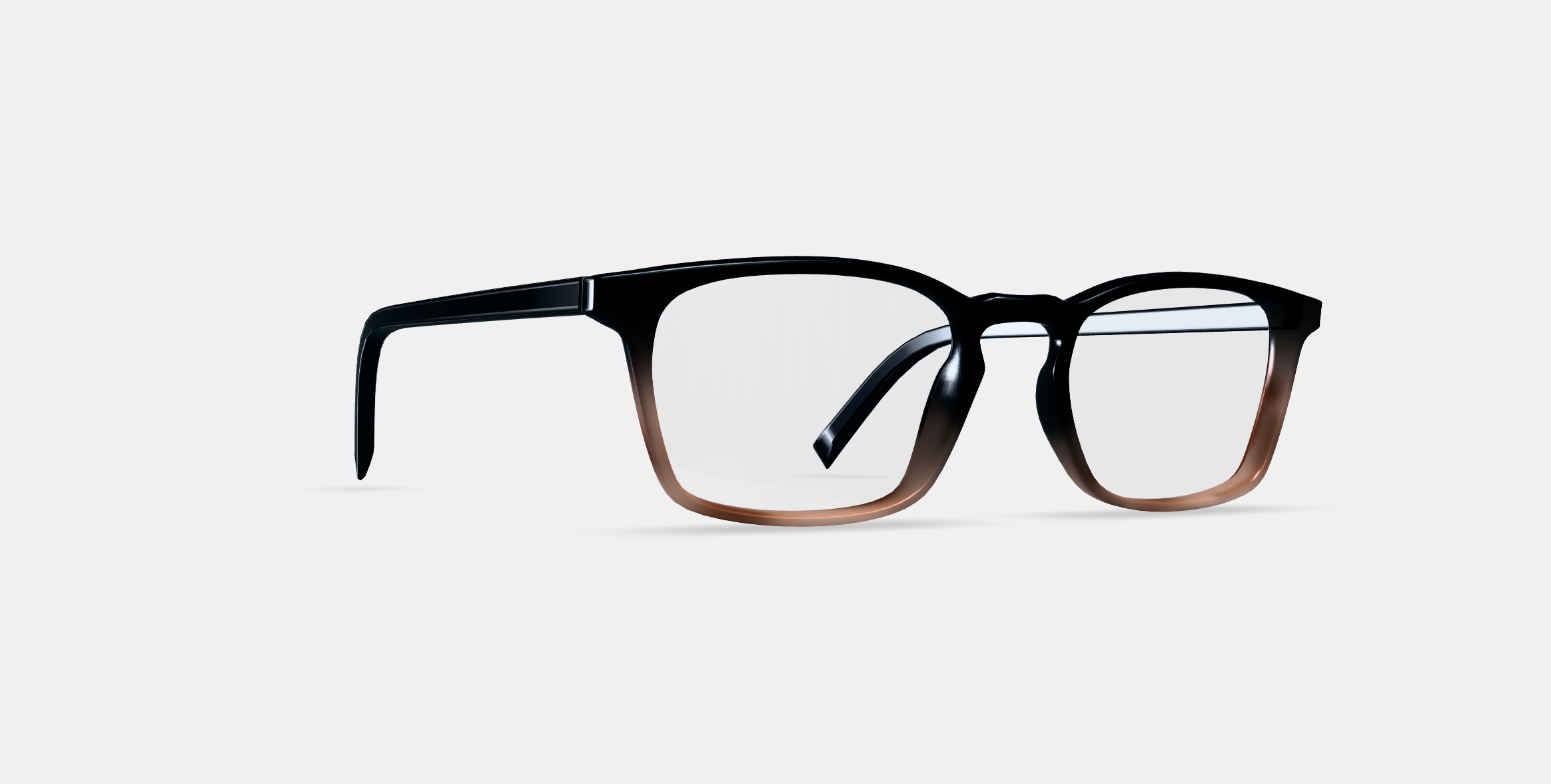 Chase Eyeglasses in Sugar Maple Fade 3D model_9