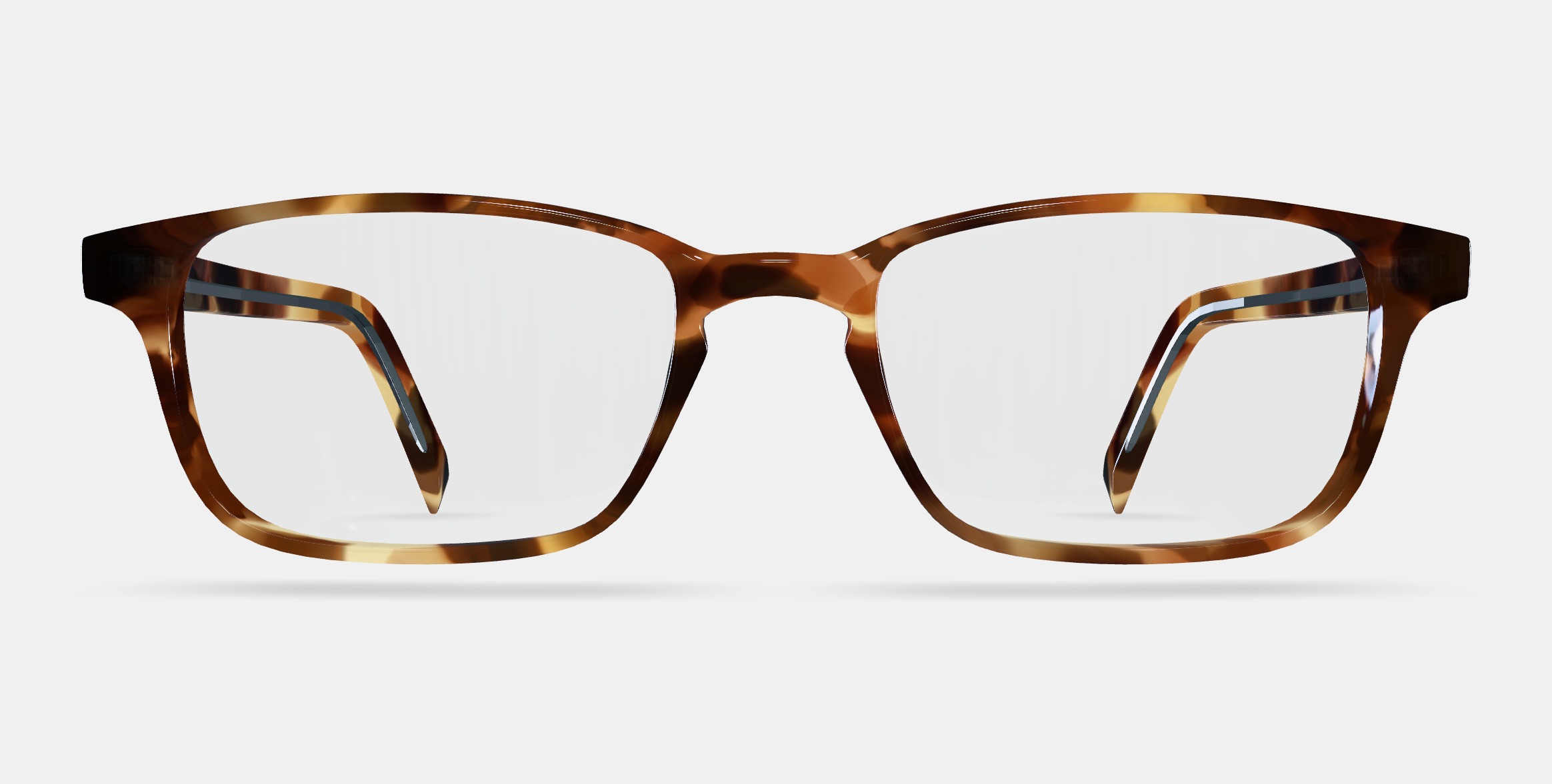 Hardy Eyeglasses in Root Beer 3D model_11