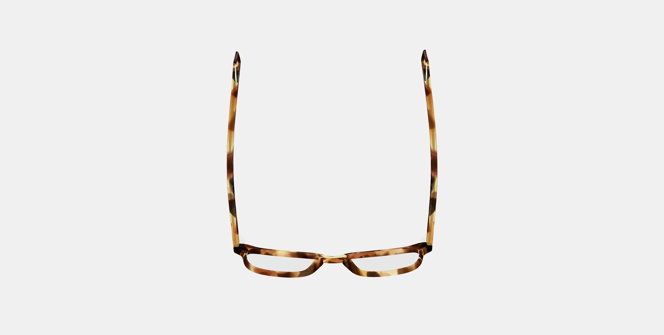 Hardy Eyeglasses in Root Beer 3D model_7