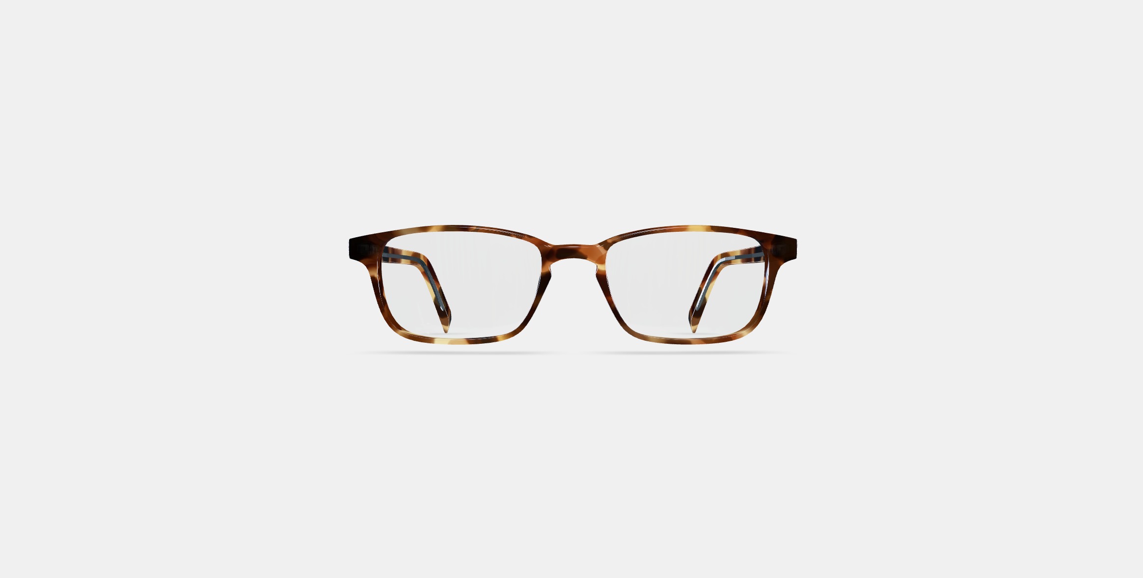 Hardy Eyeglasses in Root Beer 3D model_10