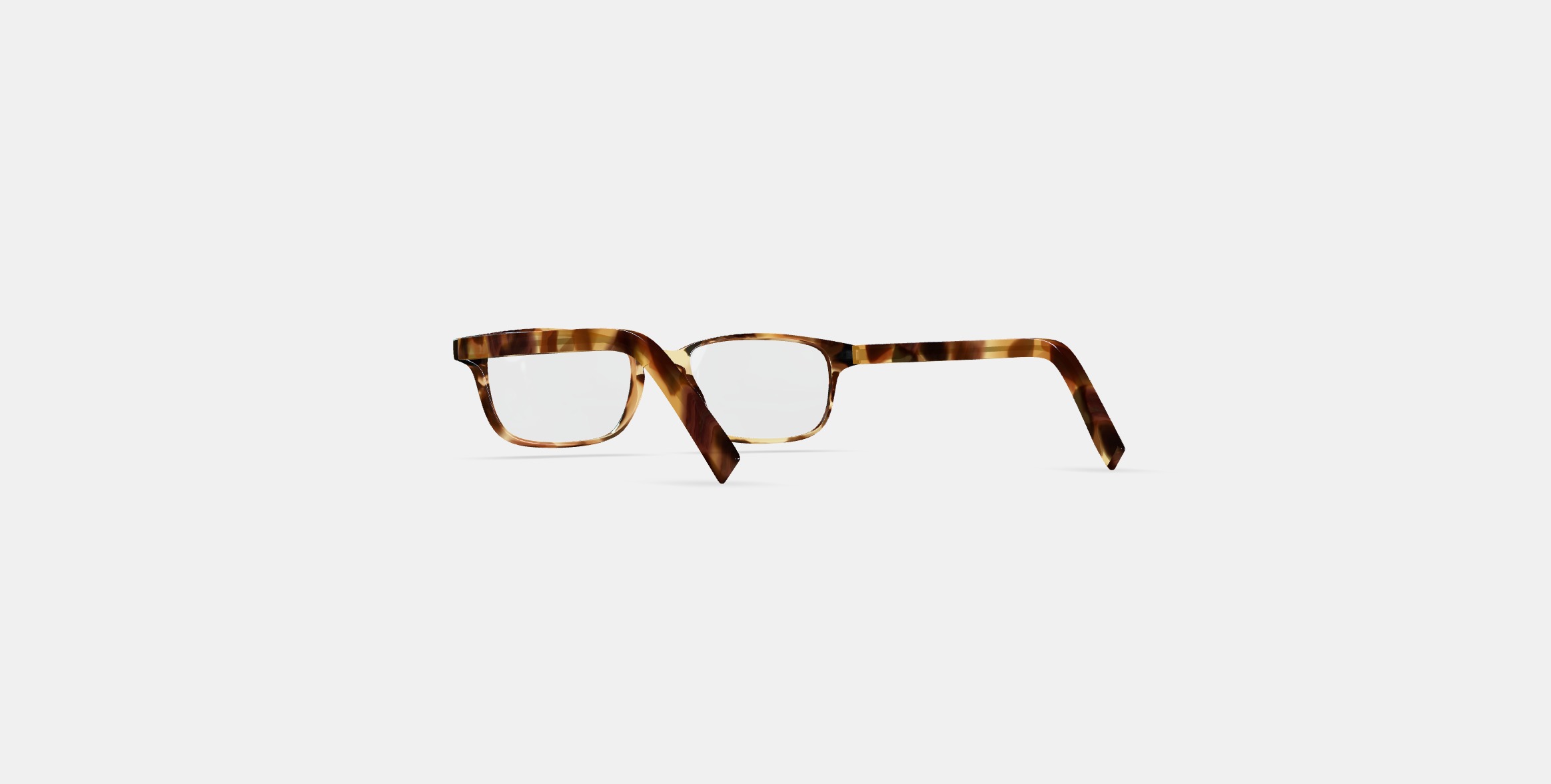 Hardy Eyeglasses in Root Beer 3D model_16