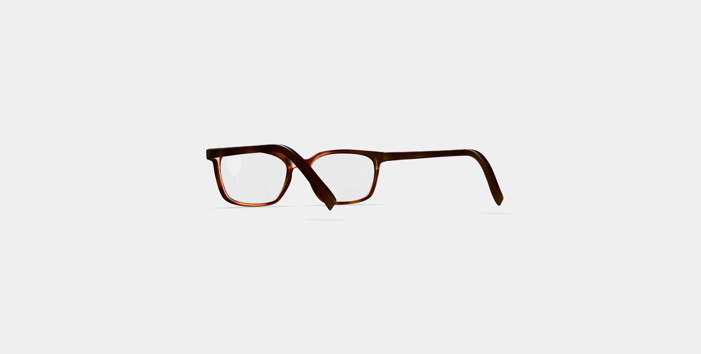 Weathers Eyeglasses in Rye Tortoise 3D model_16