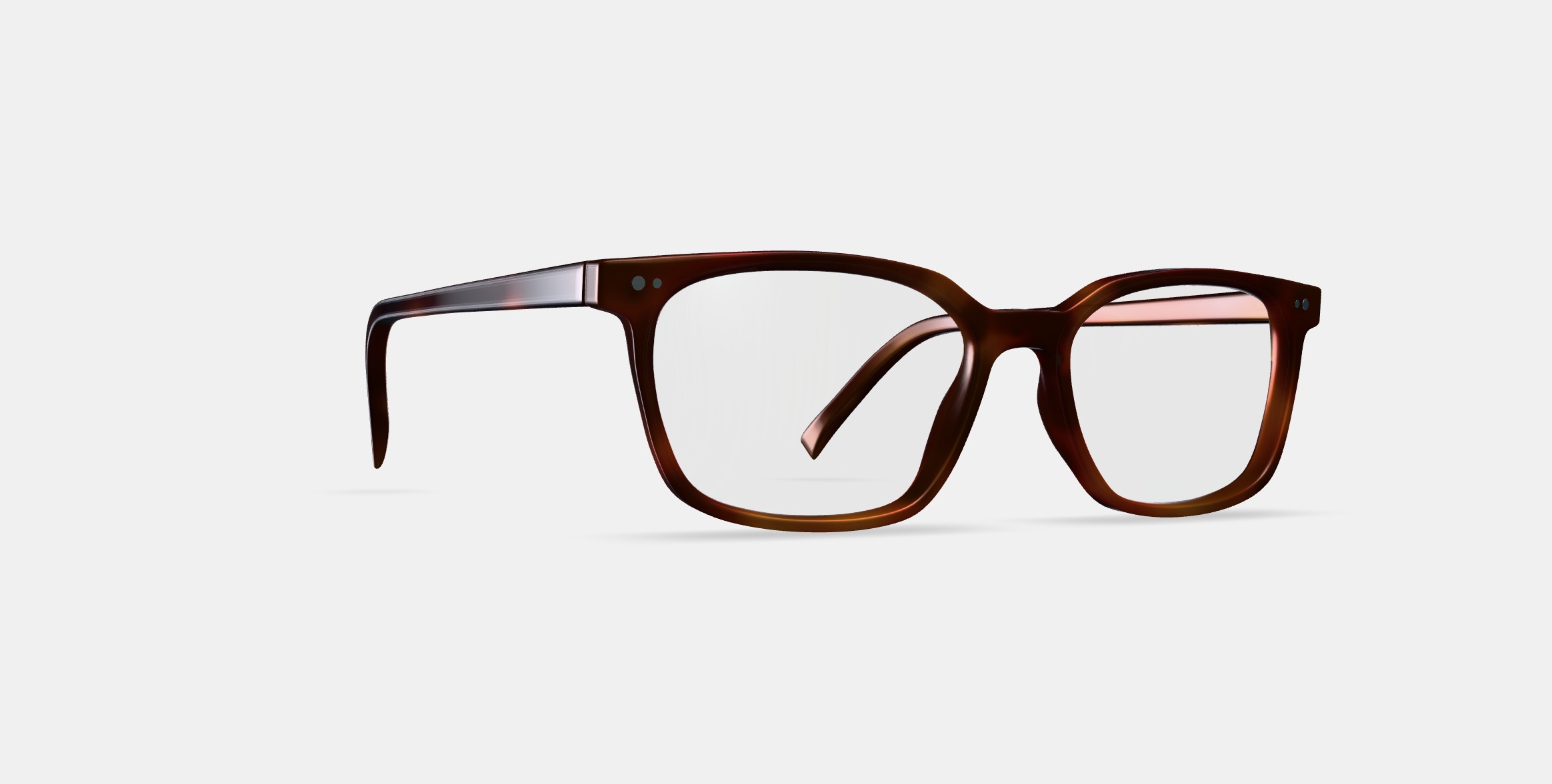 Weathers Eyeglasses in Rye Tortoise 3D model_9