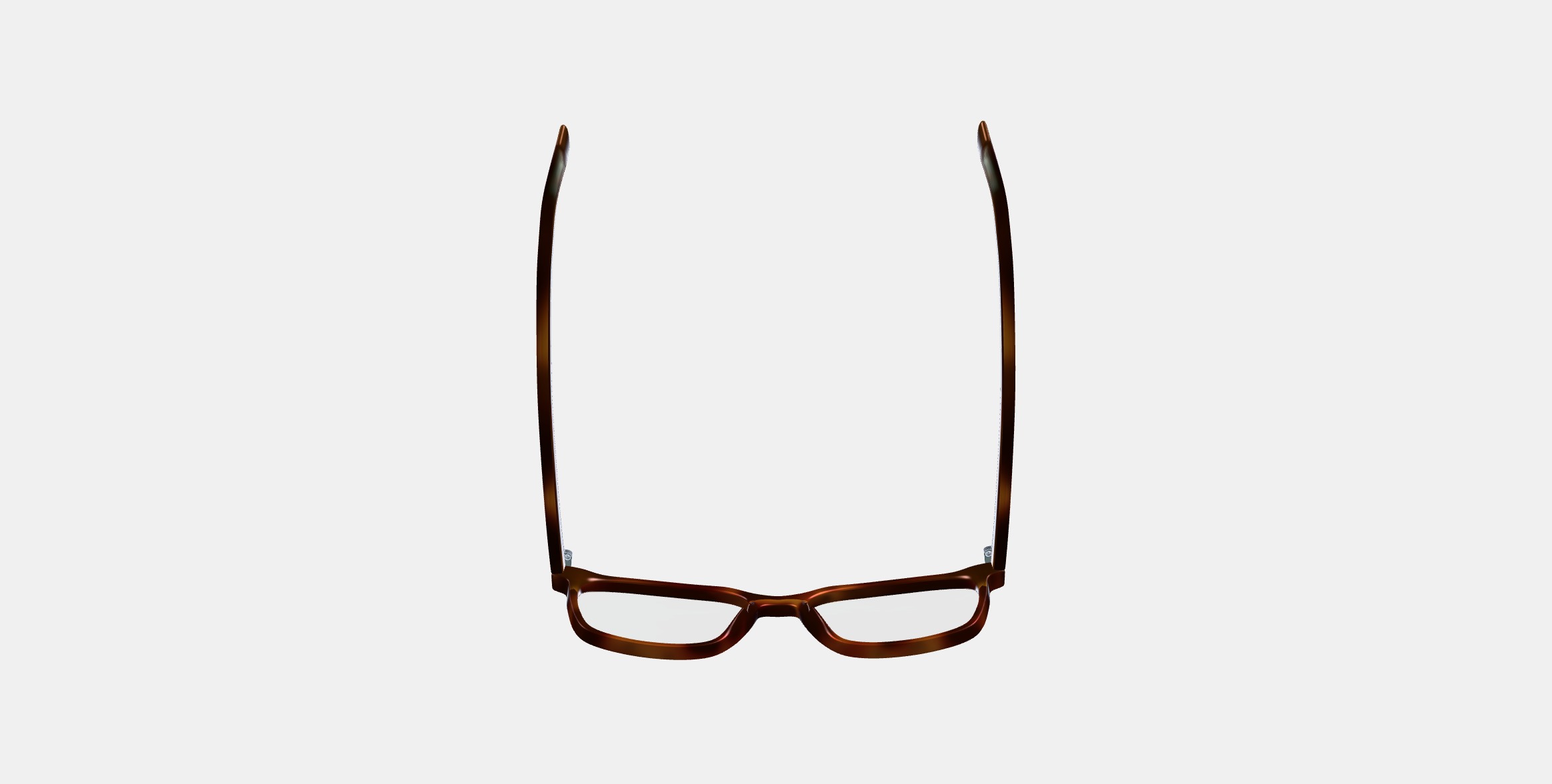 Weathers Eyeglasses in Rye Tortoise 3D model_7