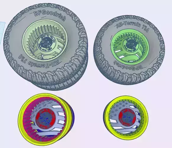 US Flag Twisted Convo Pros for Duallys