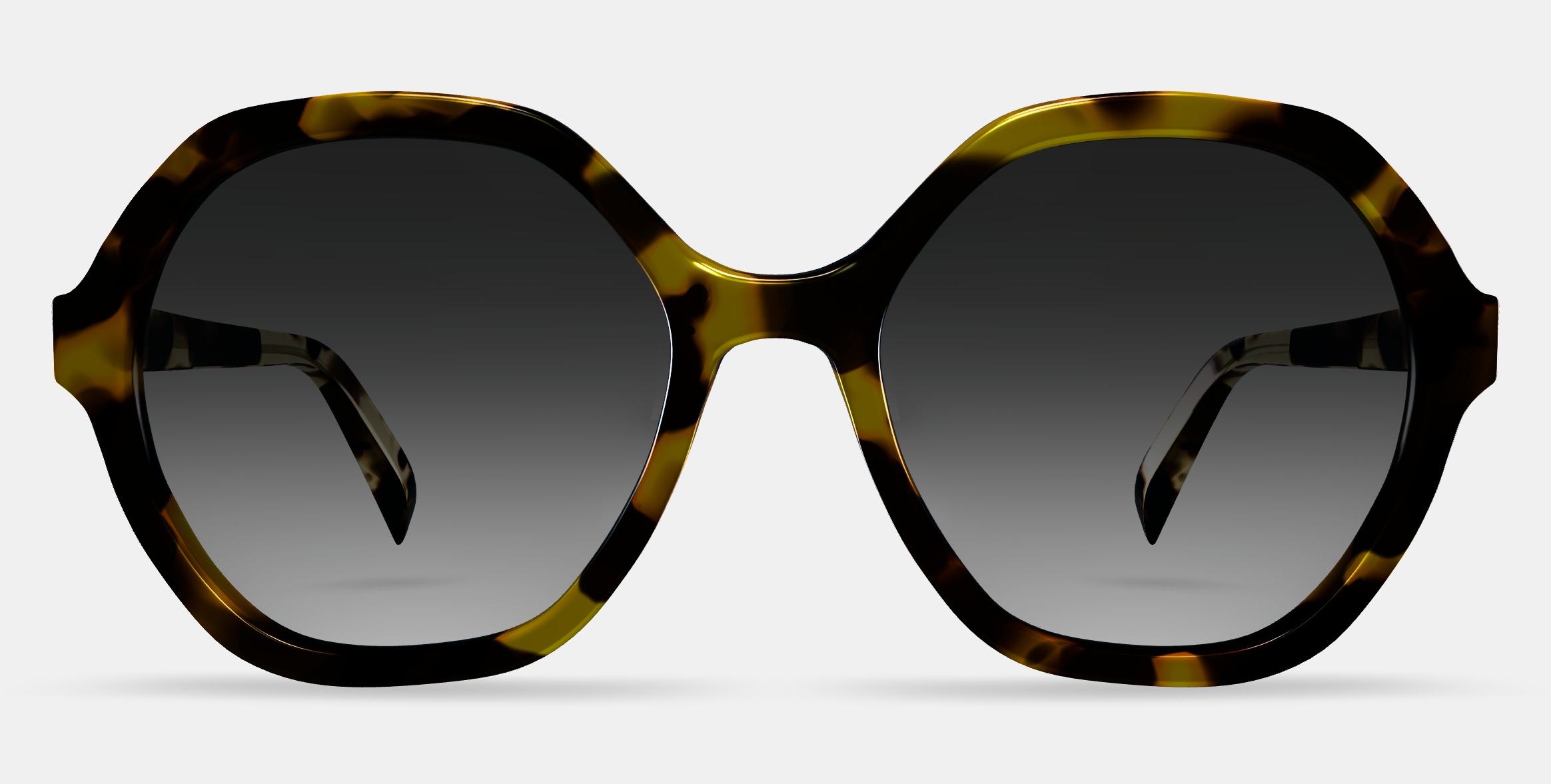 Rachel Sunglasses in Mesquite Tortoise 3D model_11