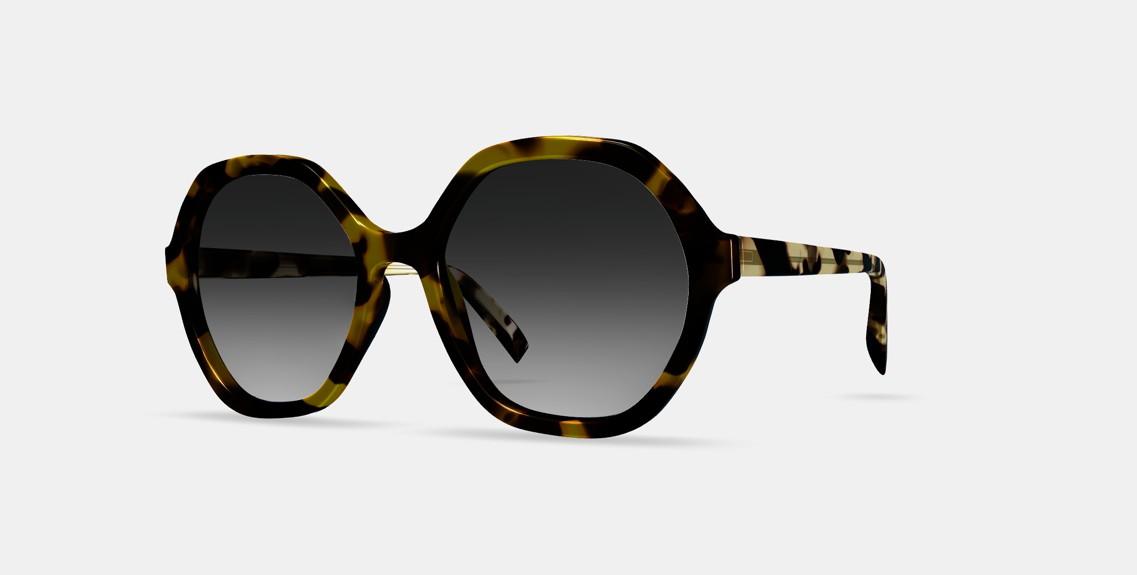 Rachel Sunglasses in Mesquite Tortoise 3D model_13