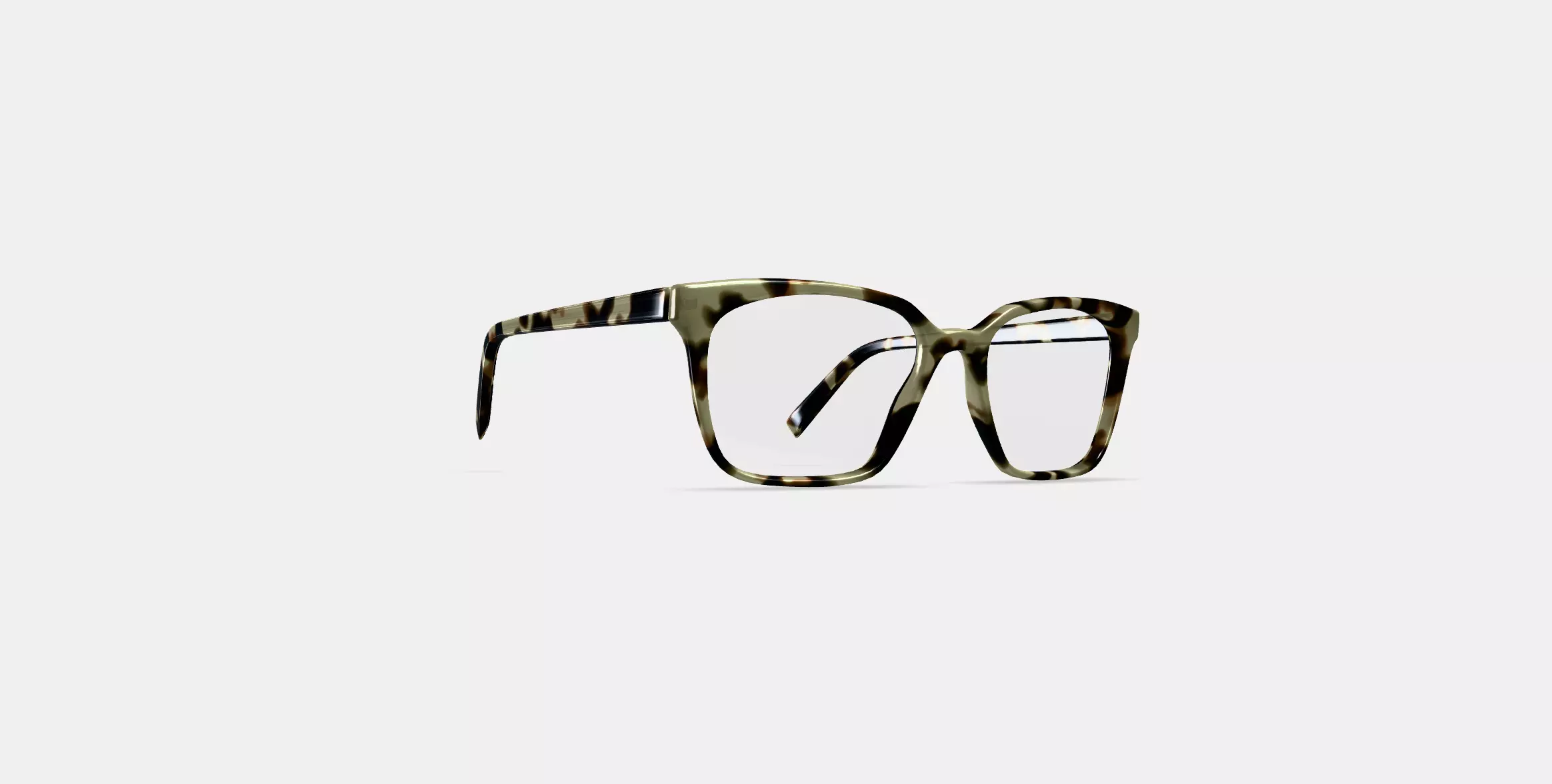 Hughes Eyeglasses in Marzipan Tortoise 3D model_0