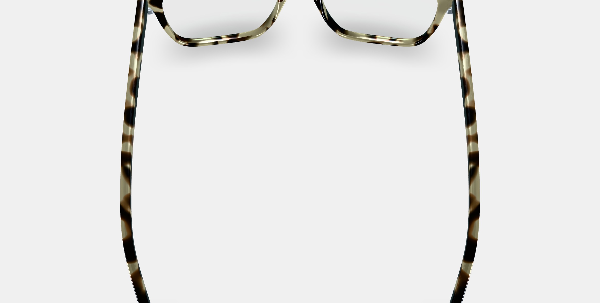 Hughes Eyeglasses in Marzipan Tortoise 3D model_4