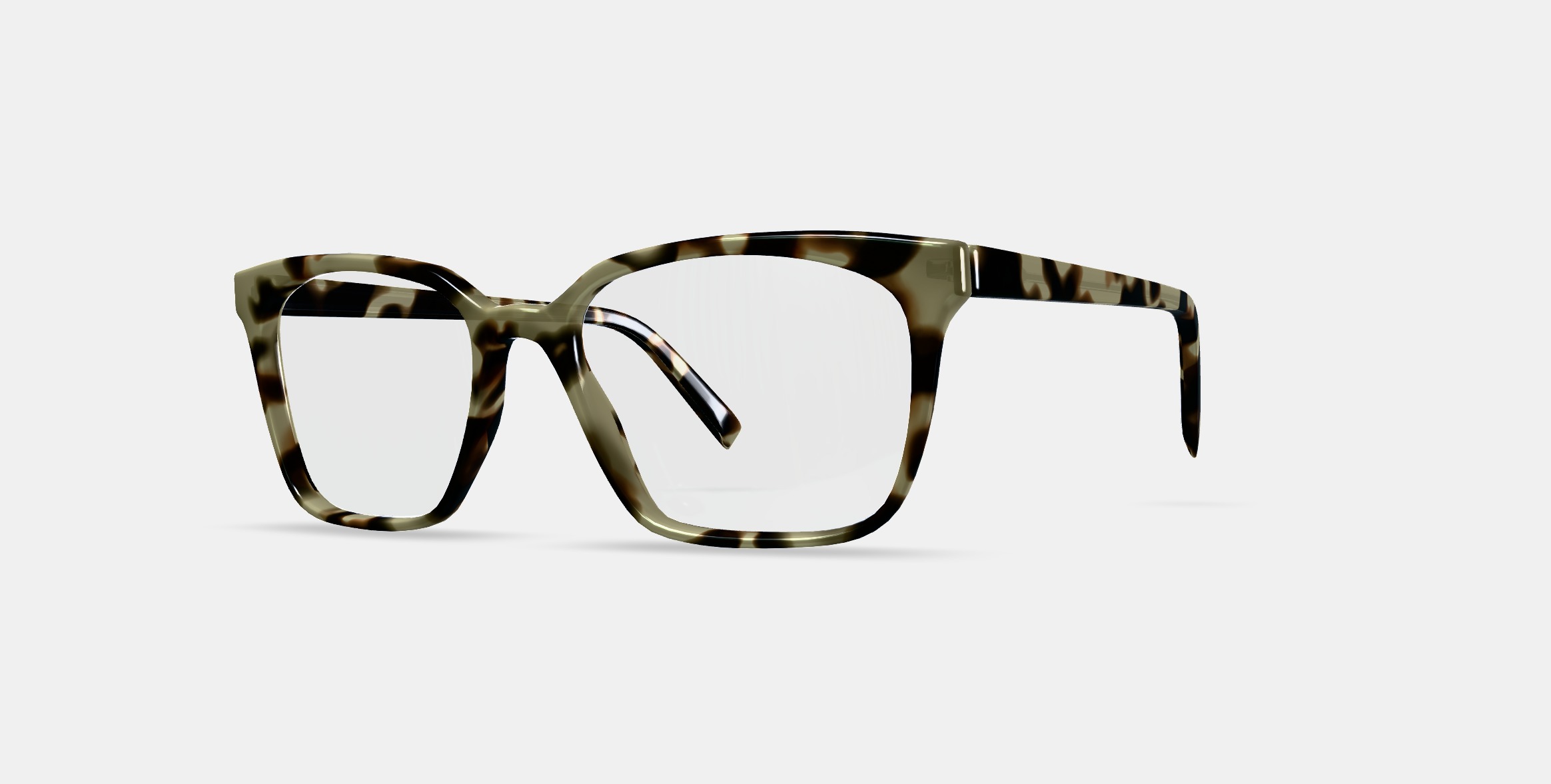 Hughes Eyeglasses in Marzipan Tortoise 3D model_13