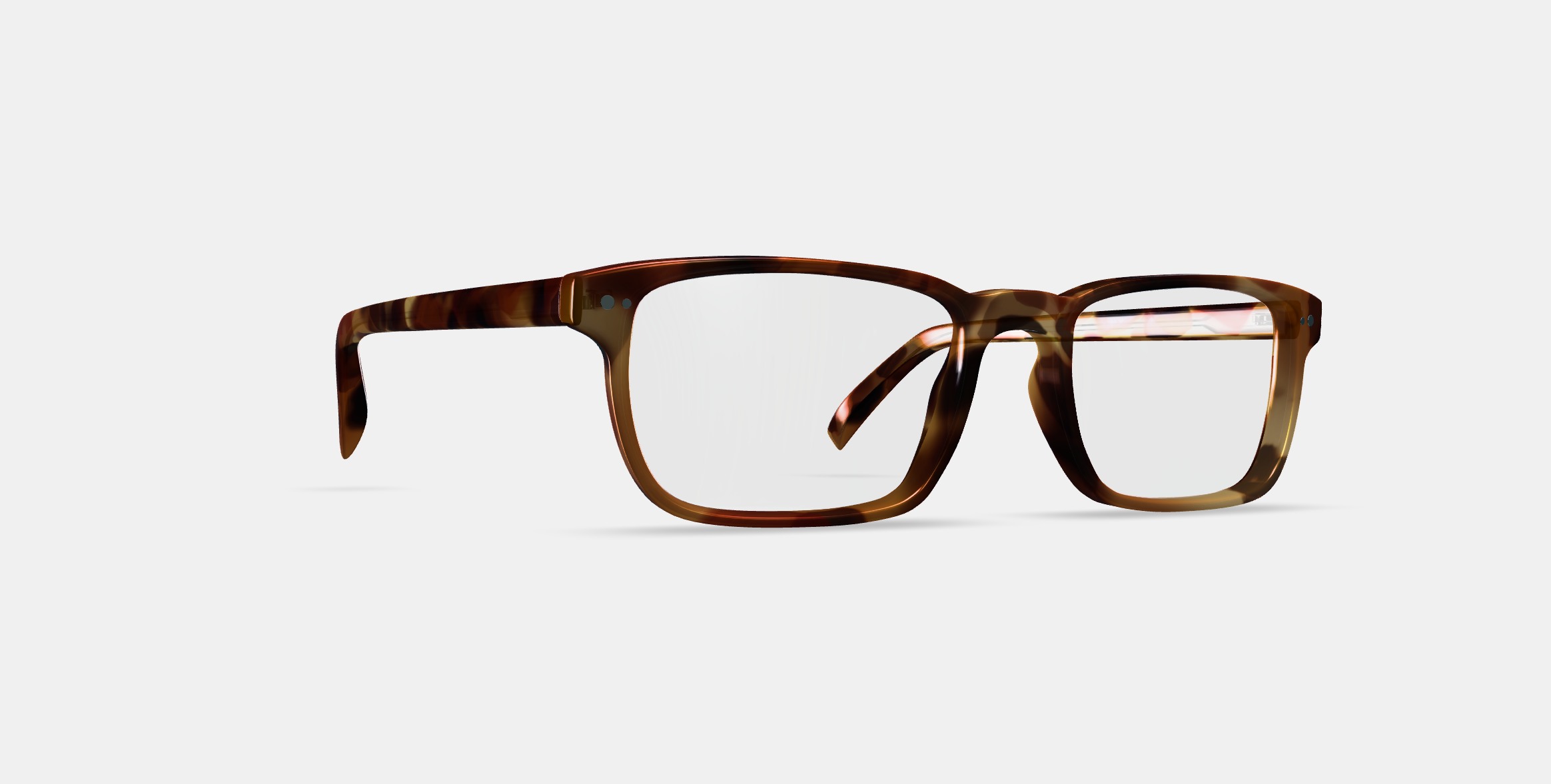 Donovan Eyeglasses in Root Beer 3D model_9